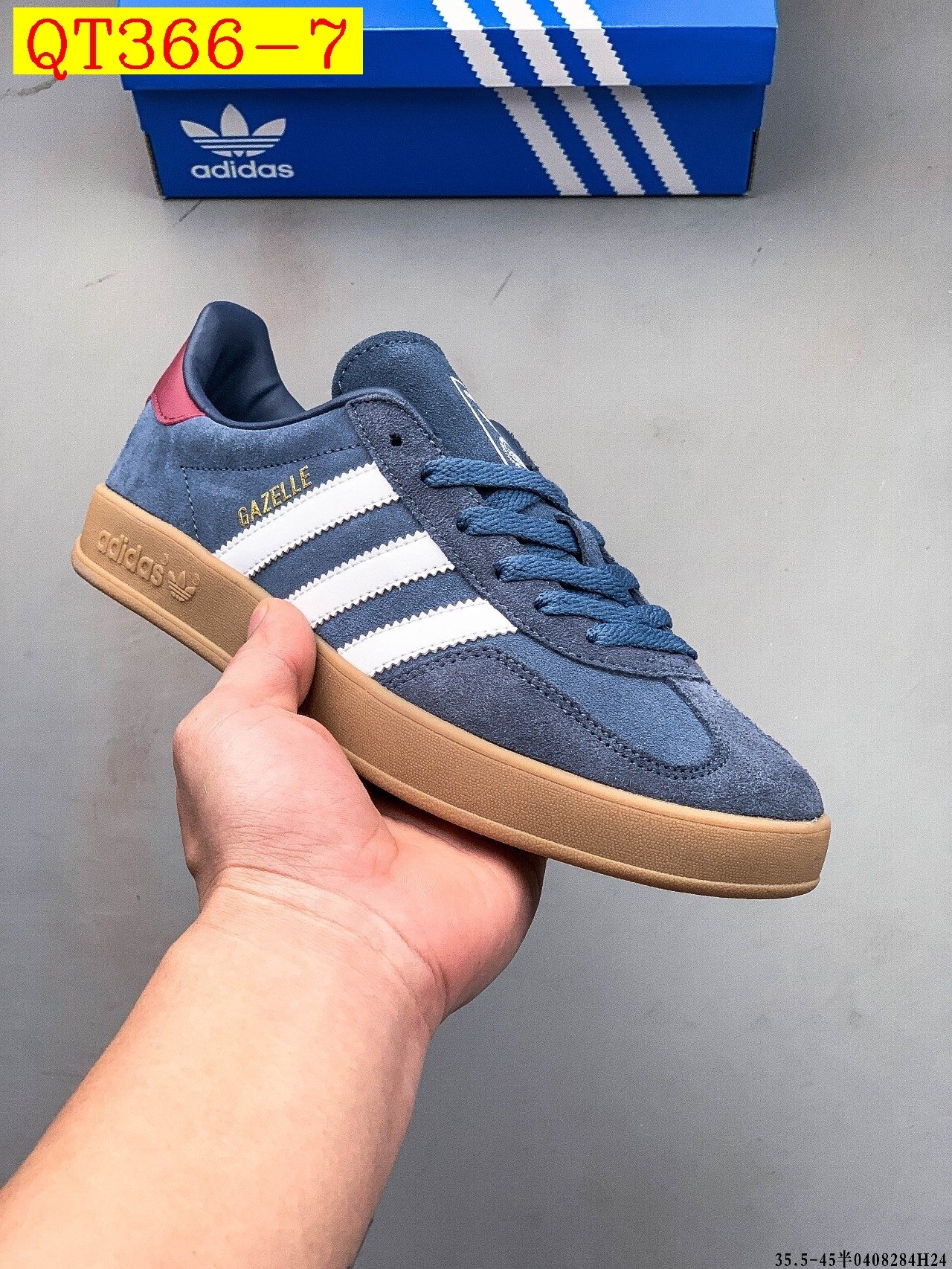 49$ Adidas Gazelle size 36-45 half 623480 QT366 gallery