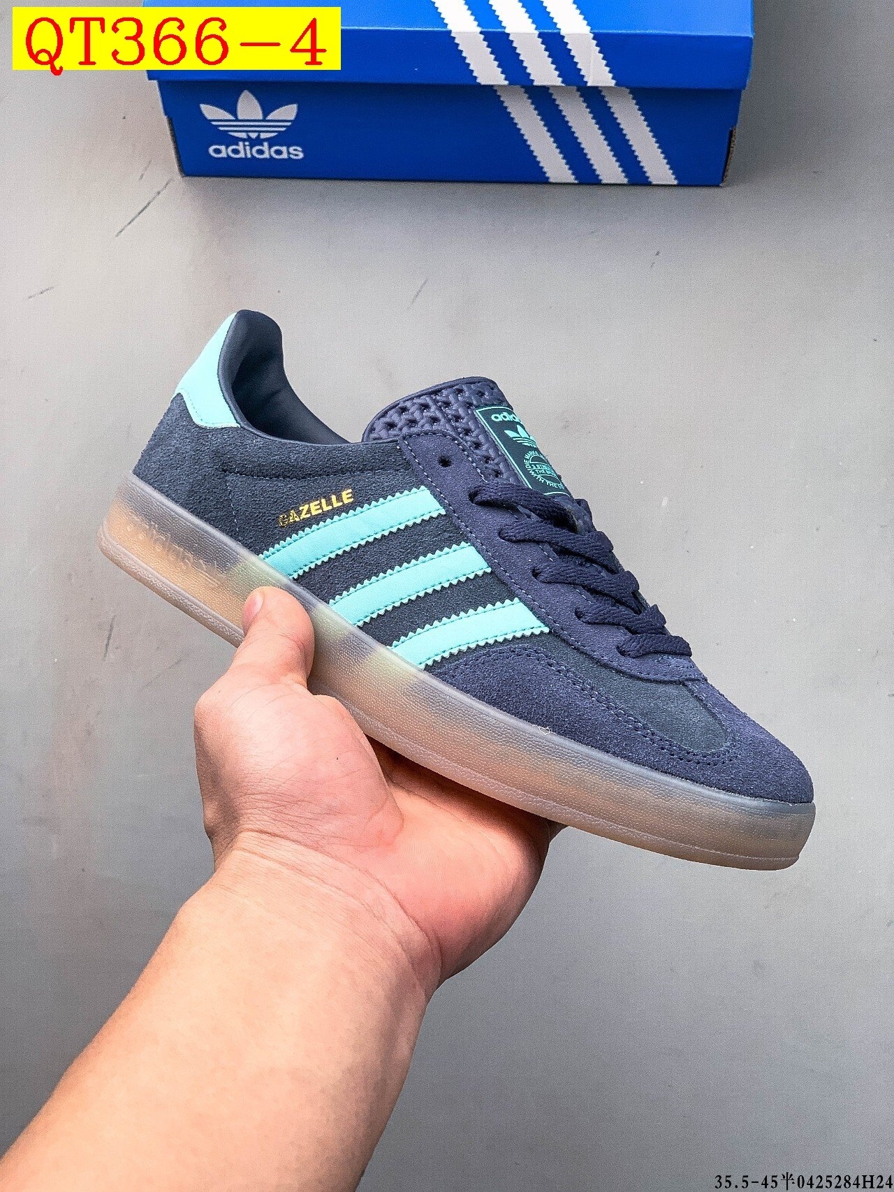 49$ Adidas Gazelle size 36-45 half 623480 QT366 gallery