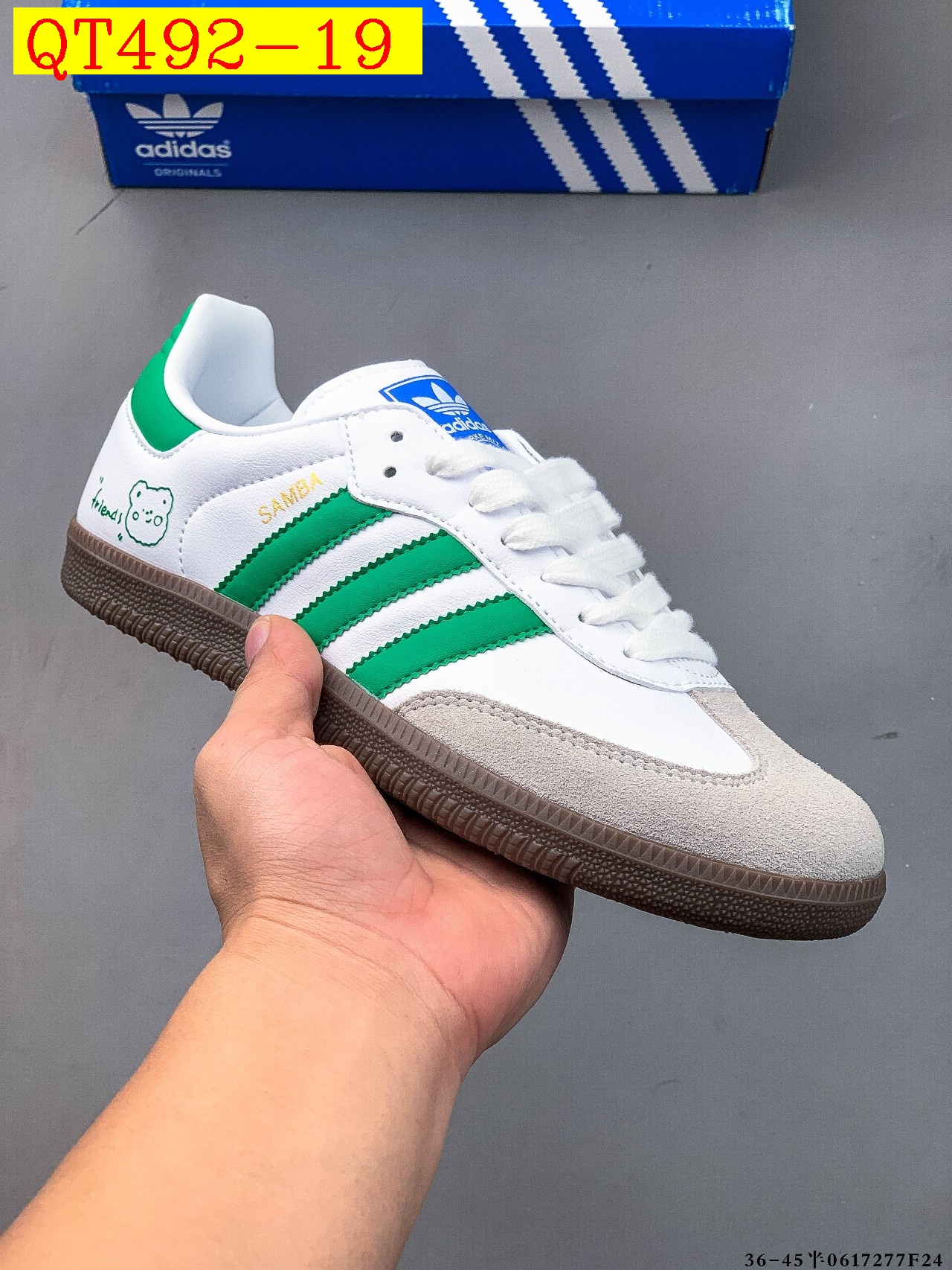 49$ Adidas Samba OG size 36-45 half 621420 QT492 gallery