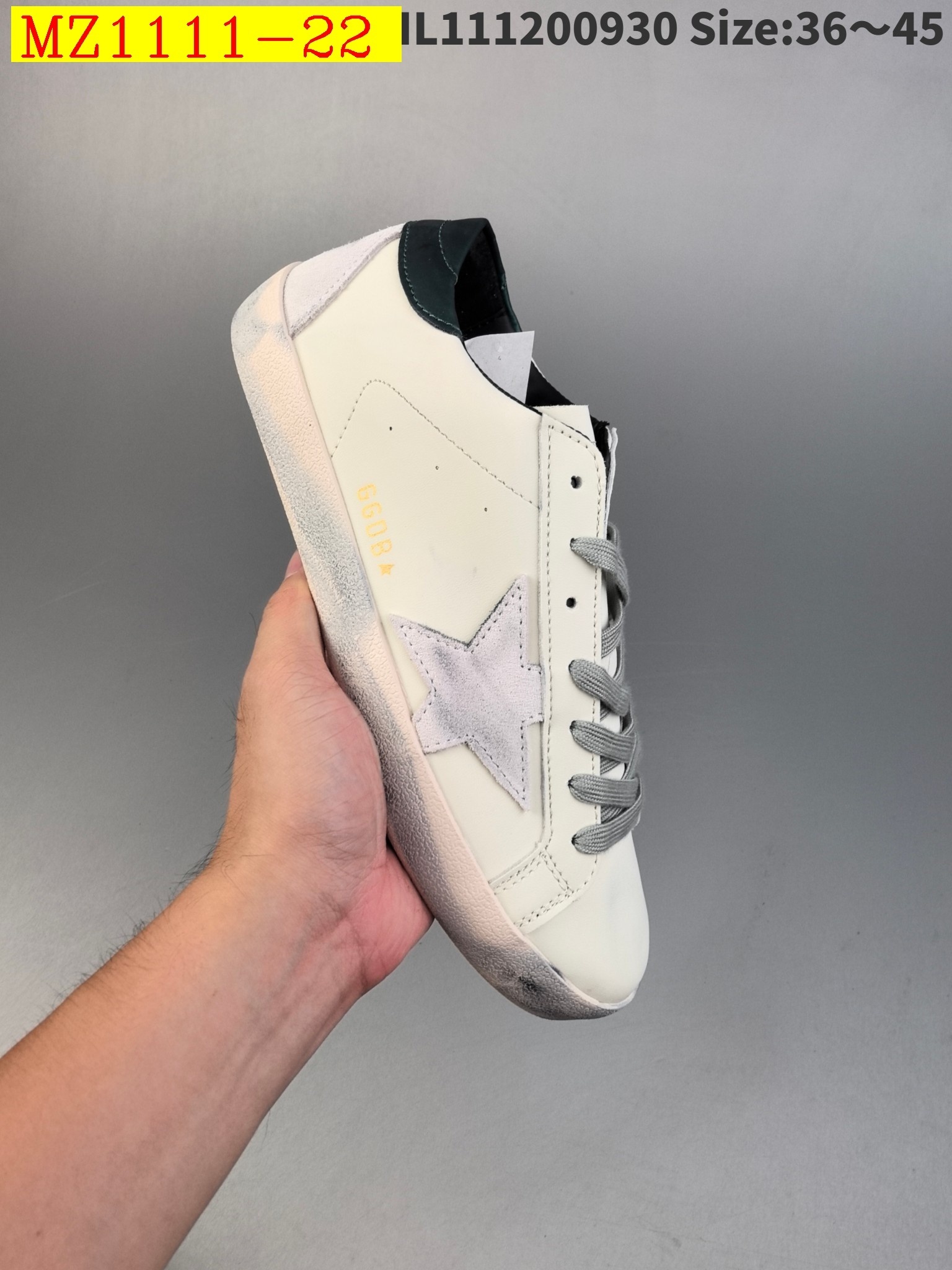 49$ GGDB Golden Goose Super Star color 19-30 size 36-45 529470 MZ1111 gallery