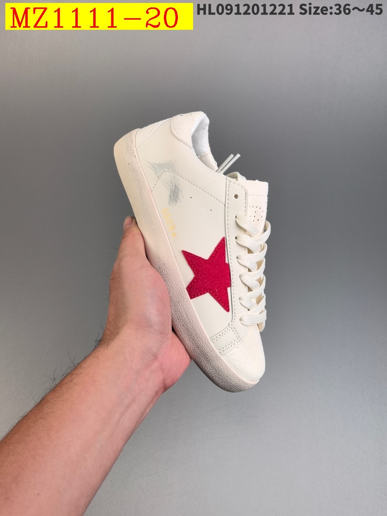 49$ GGDB Golden Goose Super Star color 19-30 size 36-45 529470 MZ1111 gallery