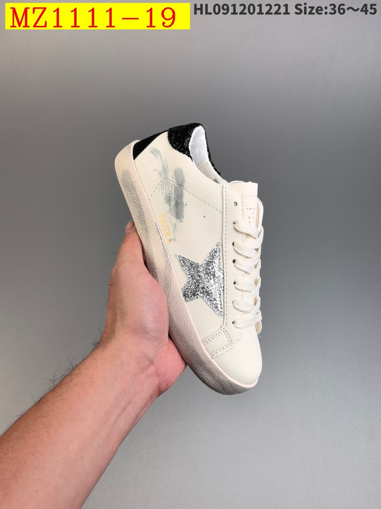 49$ GGDB Golden Goose Super Star color 19-30 size 36-45 529470 MZ1111 gallery