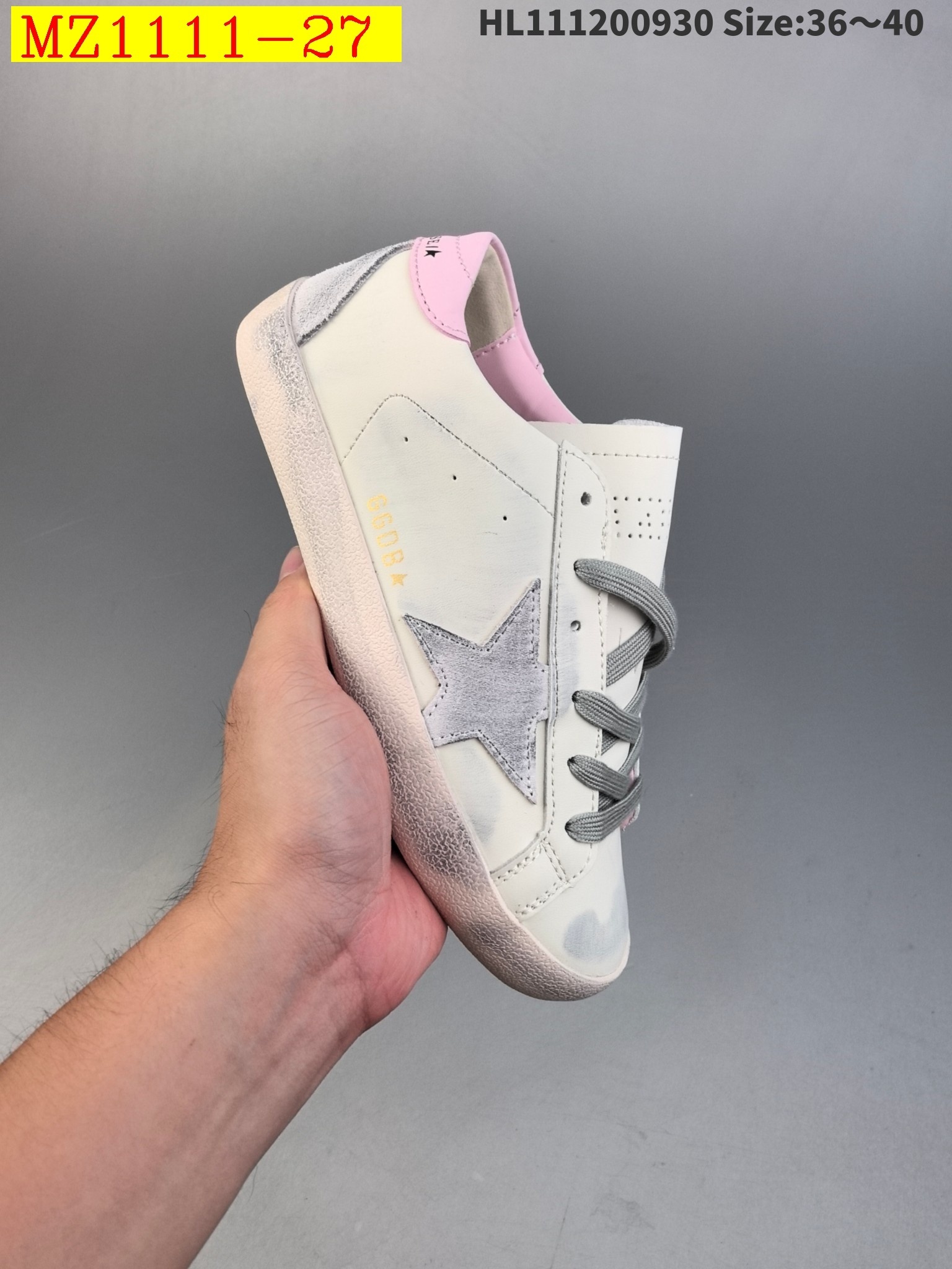 49$ GGDB Golden Goose Super Star color 19-30 size 36-45 529470 MZ1111 gallery