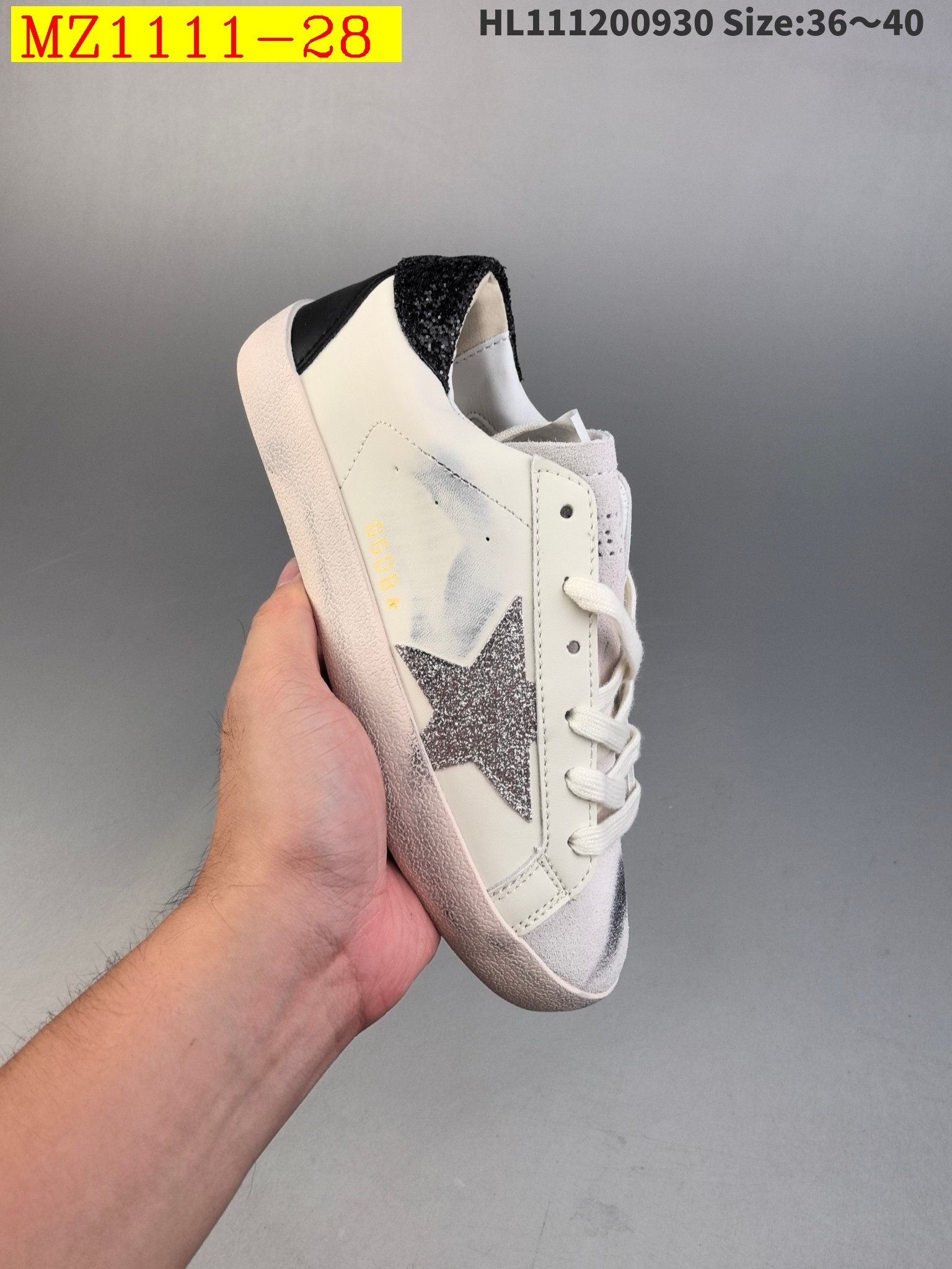 49$ GGDB Golden Goose Super Star color 19-30 size 36-45 529470 MZ1111 gallery