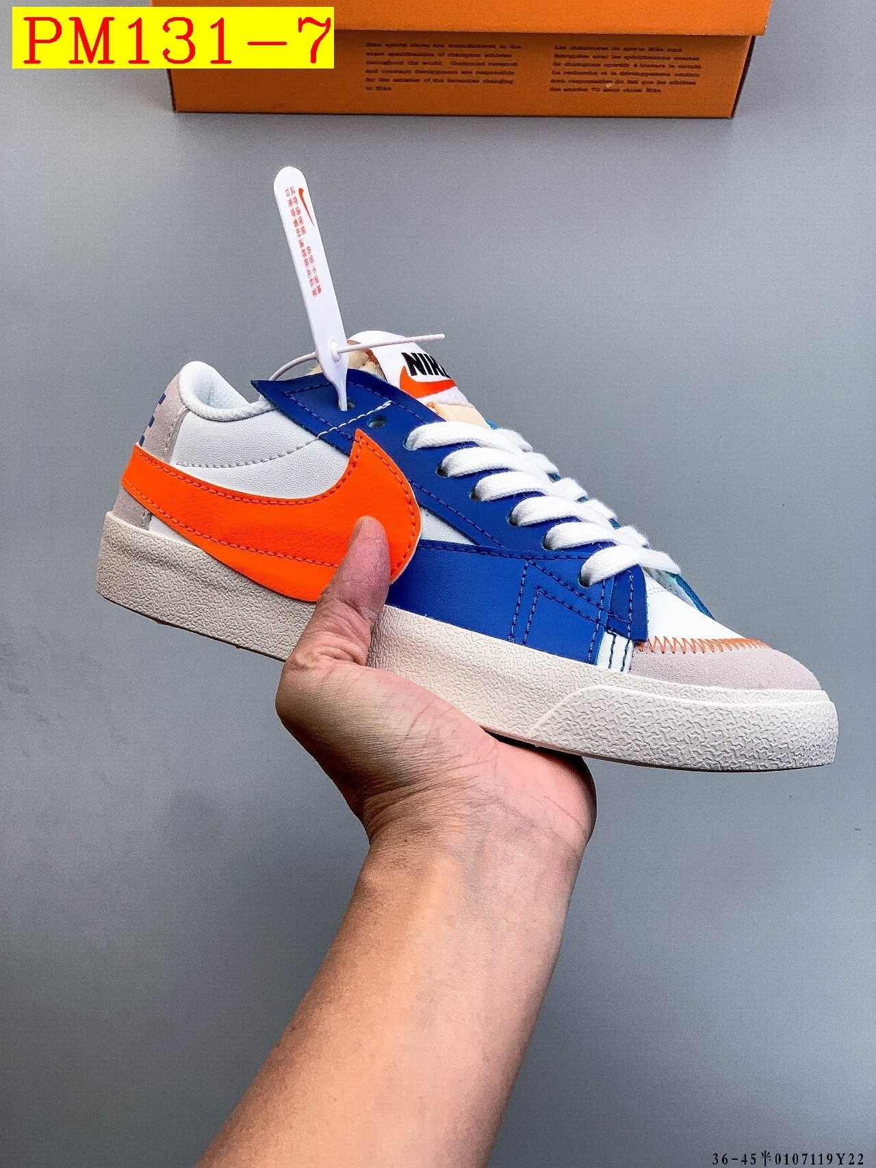 49$ NIKE BLAZER LOW77 VNTG WE Size 36-45 121200 PM131 gallery