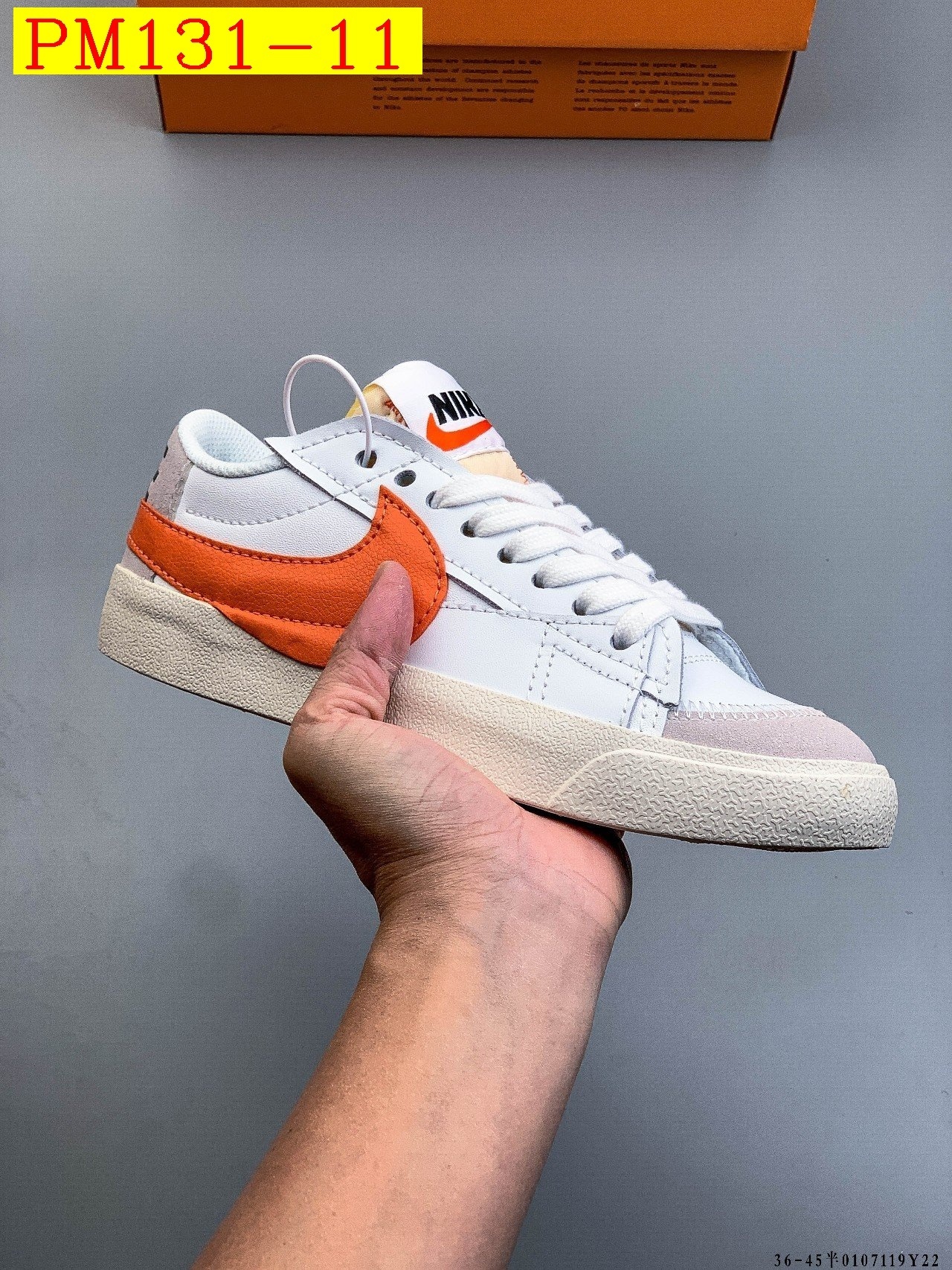 49$ NIKE BLAZER LOW77 VNTG WE Size 36-45 121200 PM131 gallery