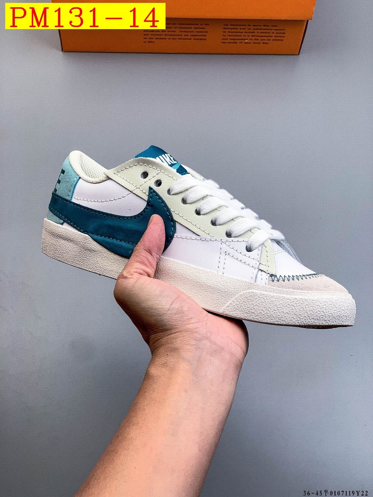 49$ NIKE BLAZER LOW77 VNTG WE Size 36-45 121200 PM131 gallery