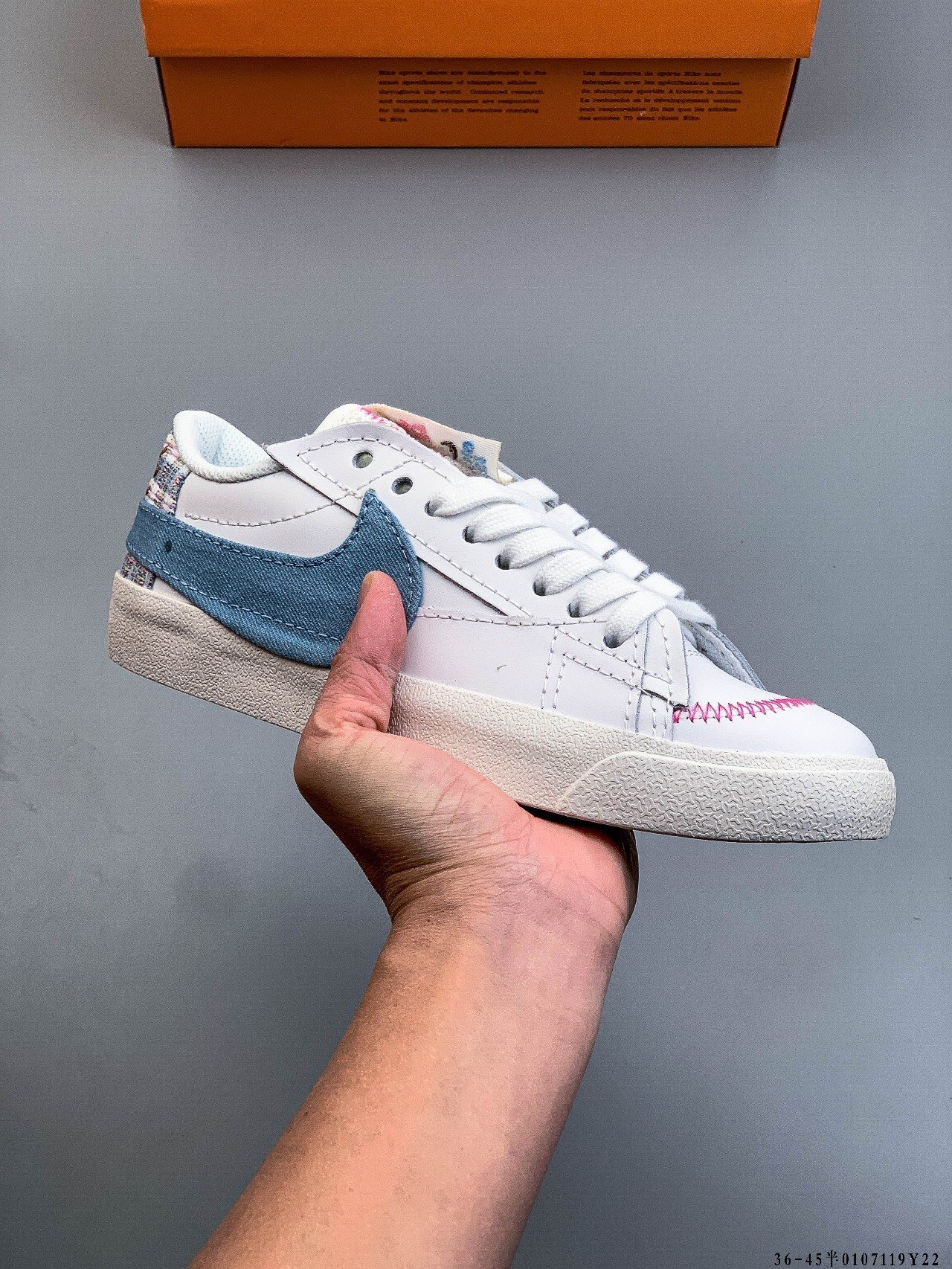 49$ NIKE BLAZER LOW77 VNTG WE Size 36-45 121200 PM131 gallery