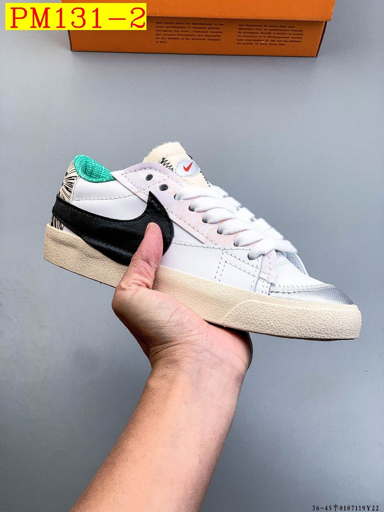 49$ NIKE BLAZER LOW77 VNTG WE Size 36-45 121200 PM131 gallery