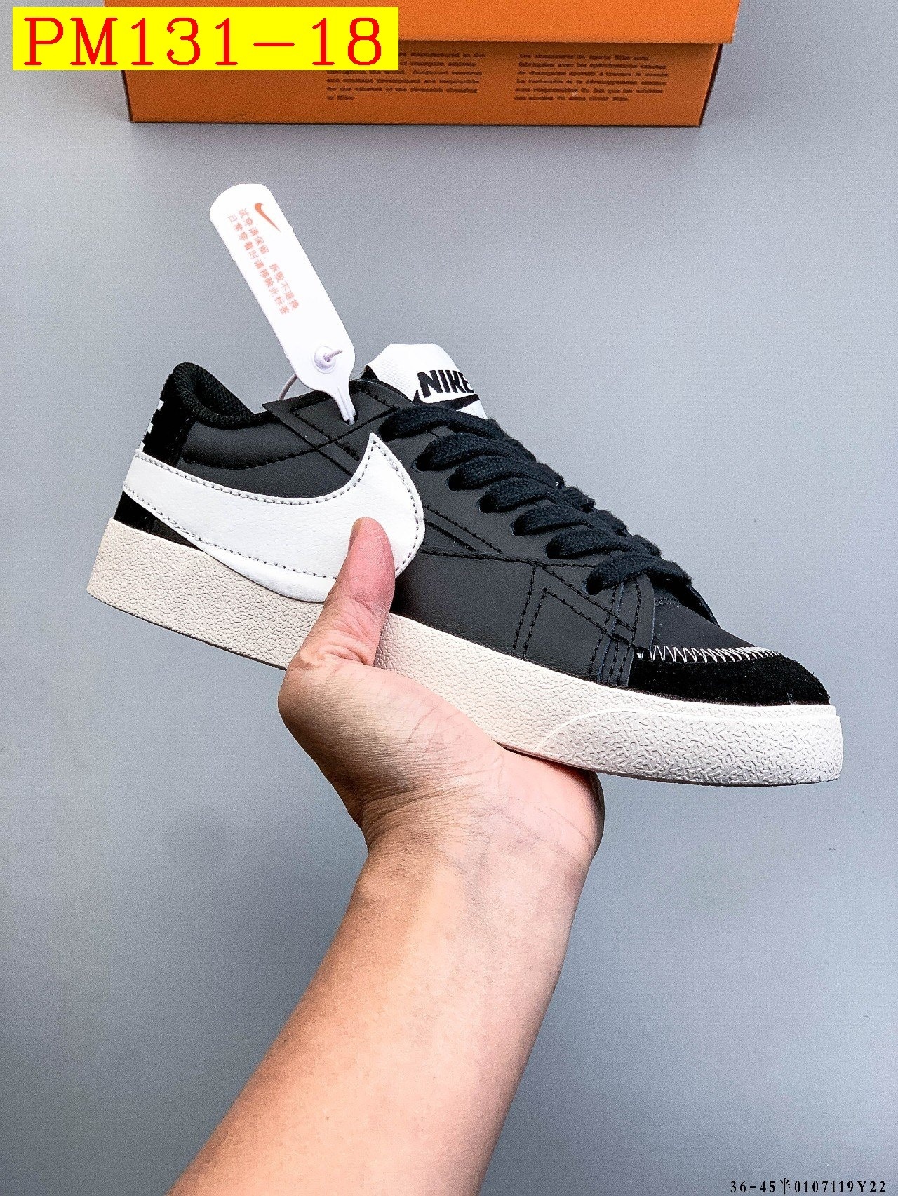 49$ NIKE BLAZER LOW77 VNTG WE Size 36-45 121200 PM131 gallery