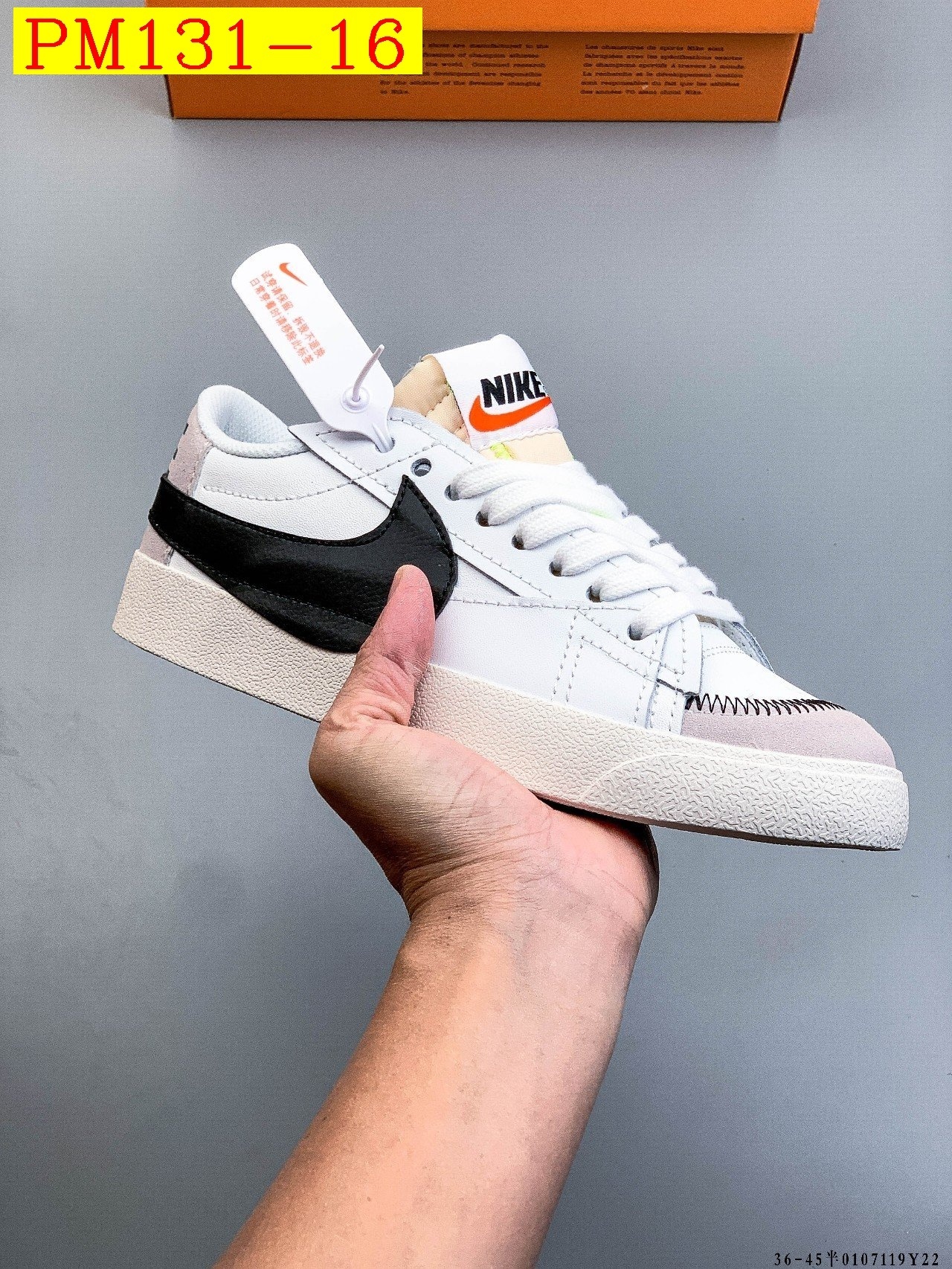 49$ NIKE BLAZER LOW77 VNTG WE Size 36-45 121200 PM131 gallery