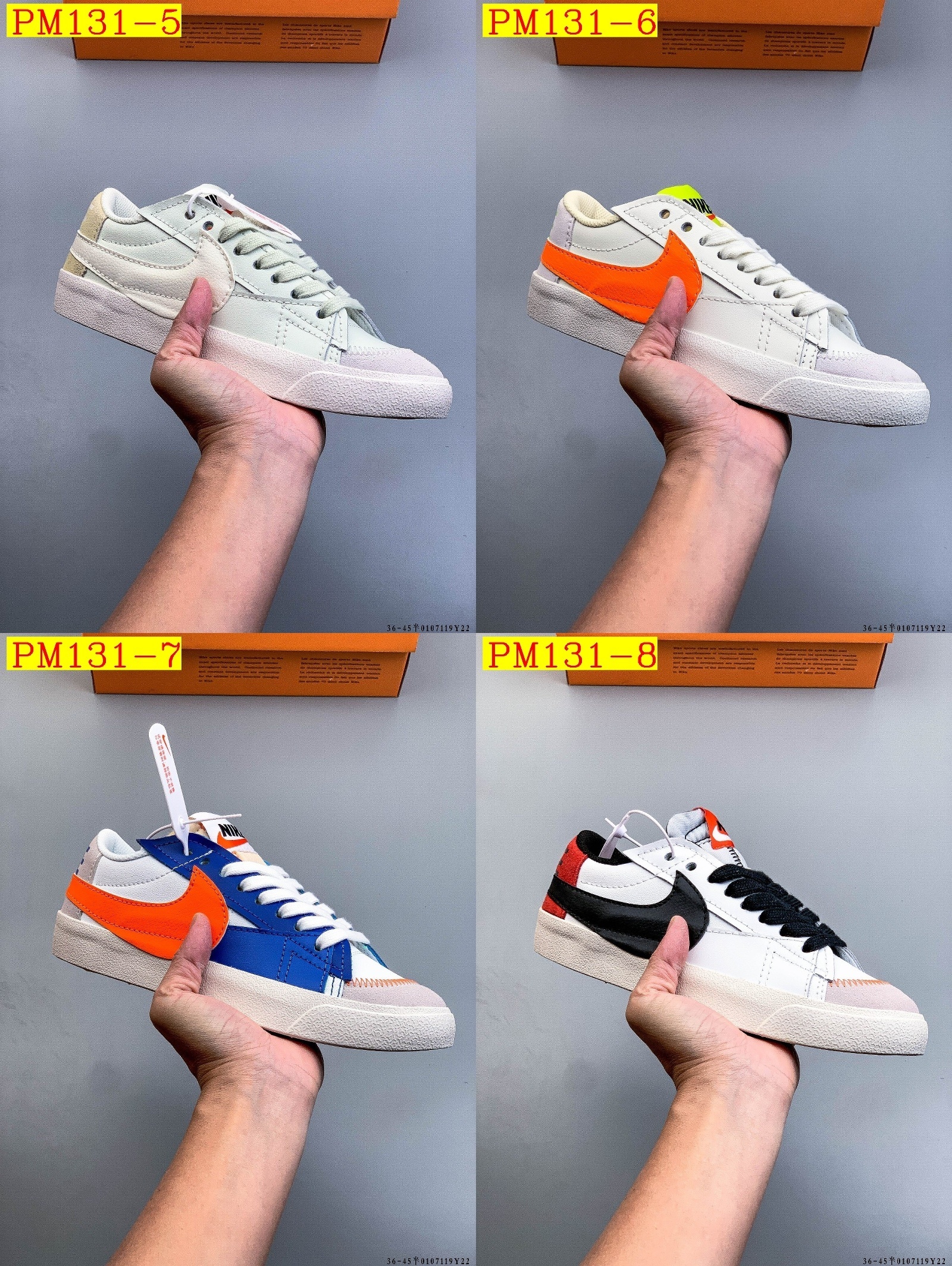 49$ NIKE BLAZER LOW77 VNTG WE Size 36-45 121200 PM131 gallery