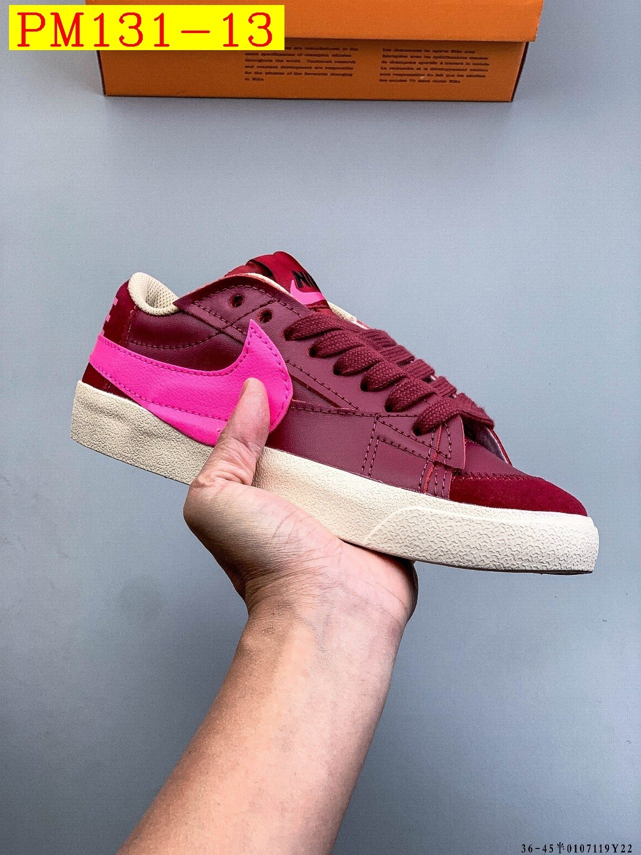 49$ NIKE BLAZER LOW77 VNTG WE Size 36-45 121200 PM131 gallery