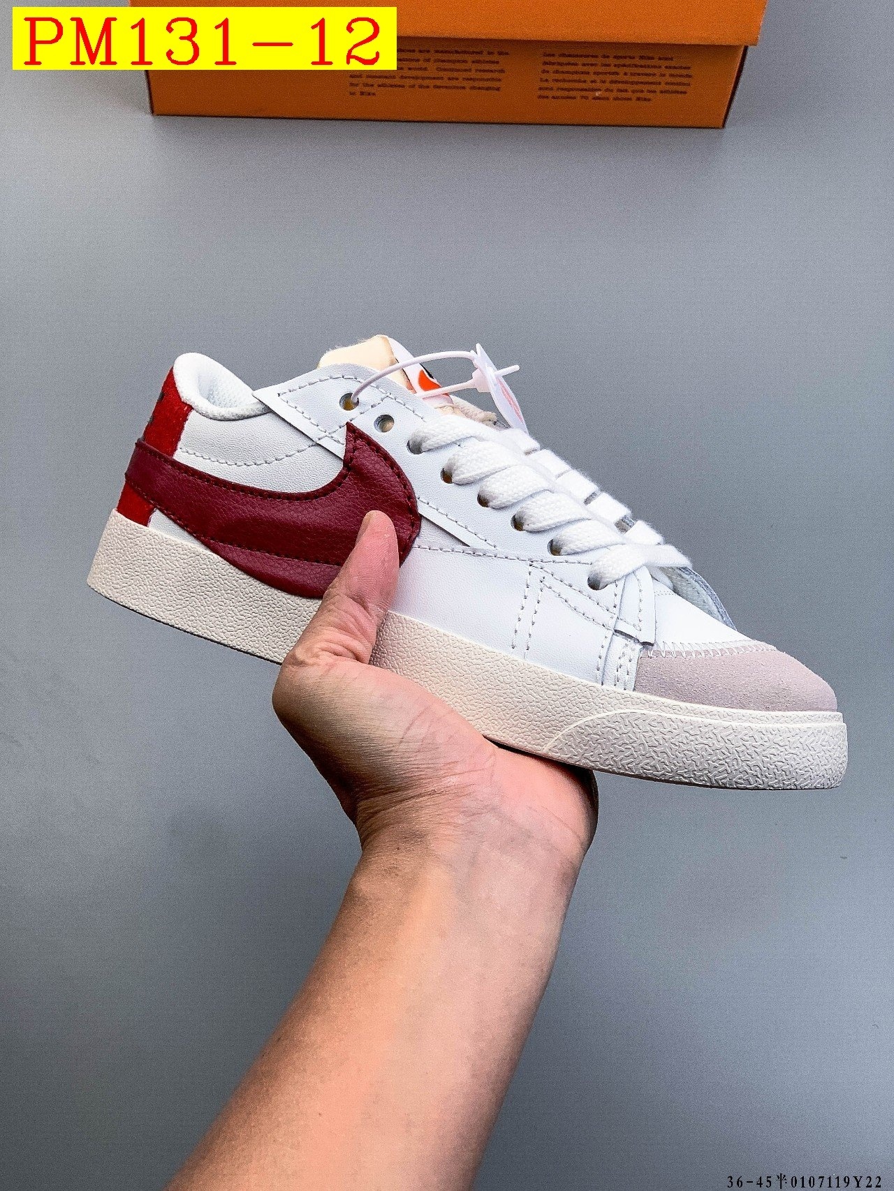 49$ NIKE BLAZER LOW77 VNTG WE Size 36-45 121200 PM131 gallery