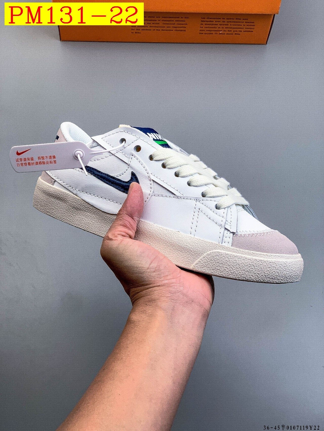 49$ NIKE BLAZER LOW77 VNTG WE Size 36-45 121200 PM131 gallery
