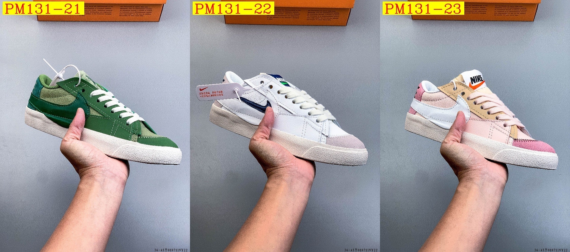 49$ NIKE BLAZER LOW77 VNTG WE Size 36-45 121200 PM131 gallery