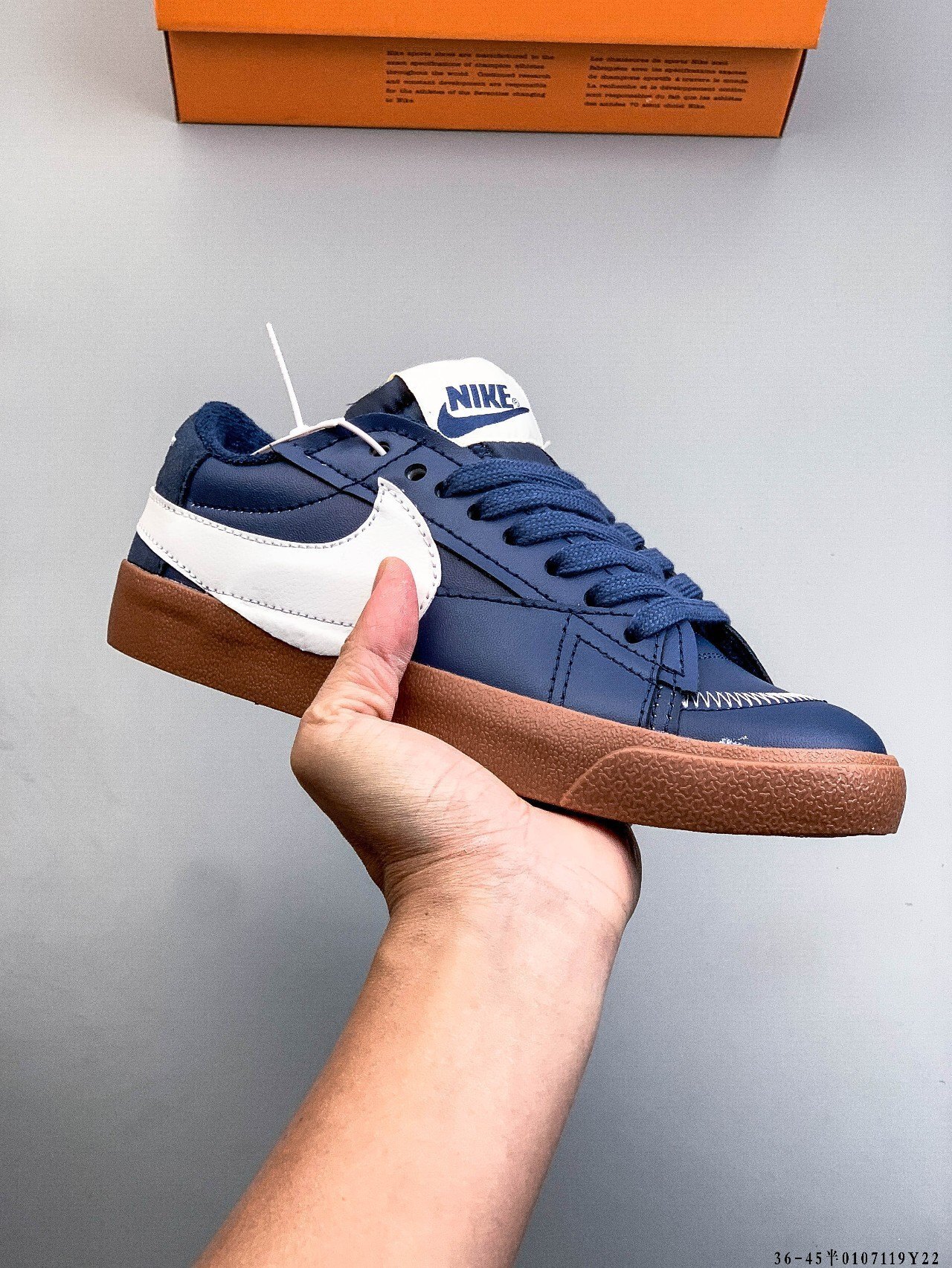 49$ NIKE BLAZER LOW77 VNTG WE Size 36-45 121200 PM131 gallery