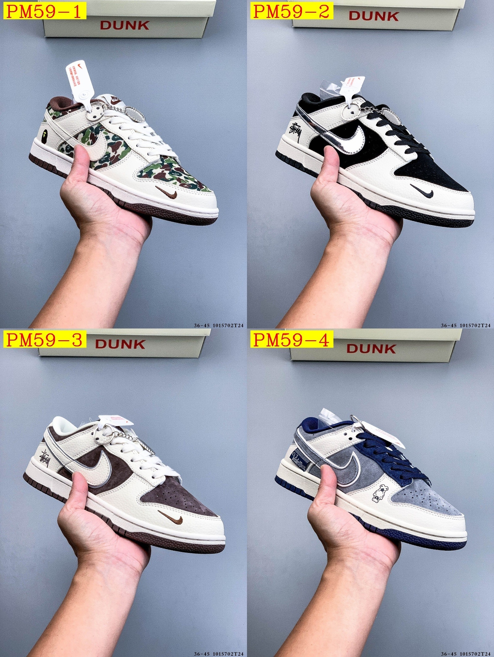 49$ NIKE SB DUNK LOW PRO Leather Size 36-45 half 323400 PM59 gallery