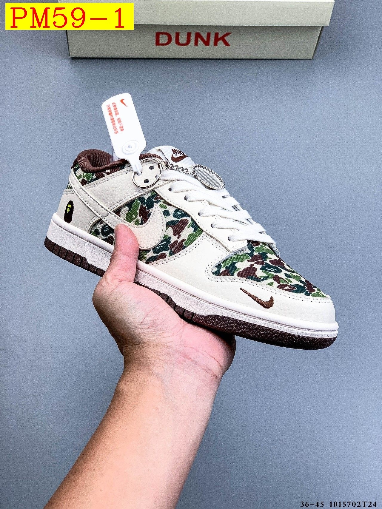 49$ NIKE SB DUNK LOW PRO Leather Size 36-45 half 323400 PM59 gallery