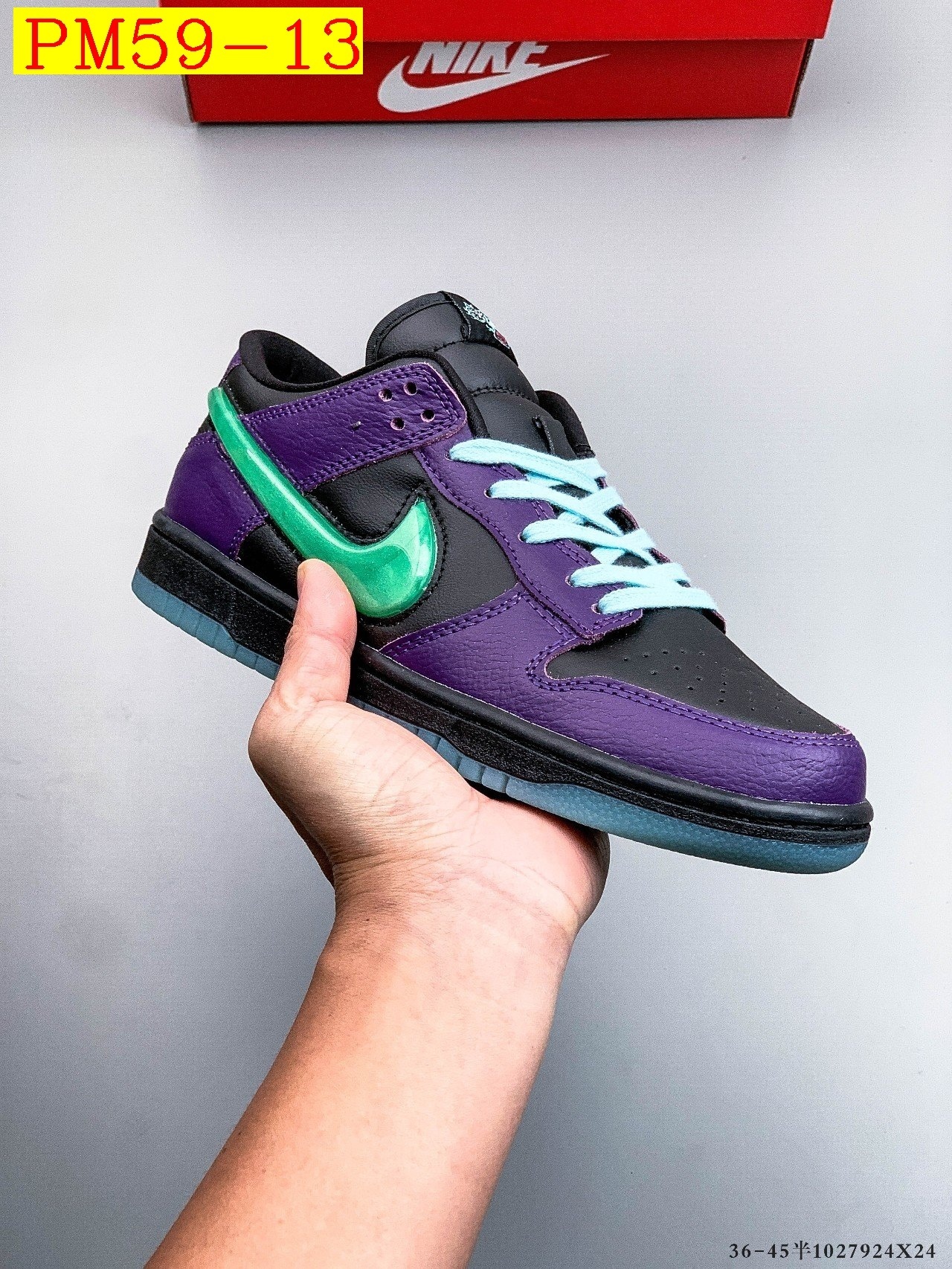 49$ NIKE SB DUNK LOW PRO Leather Size 36-45 half 323400 PM59 gallery