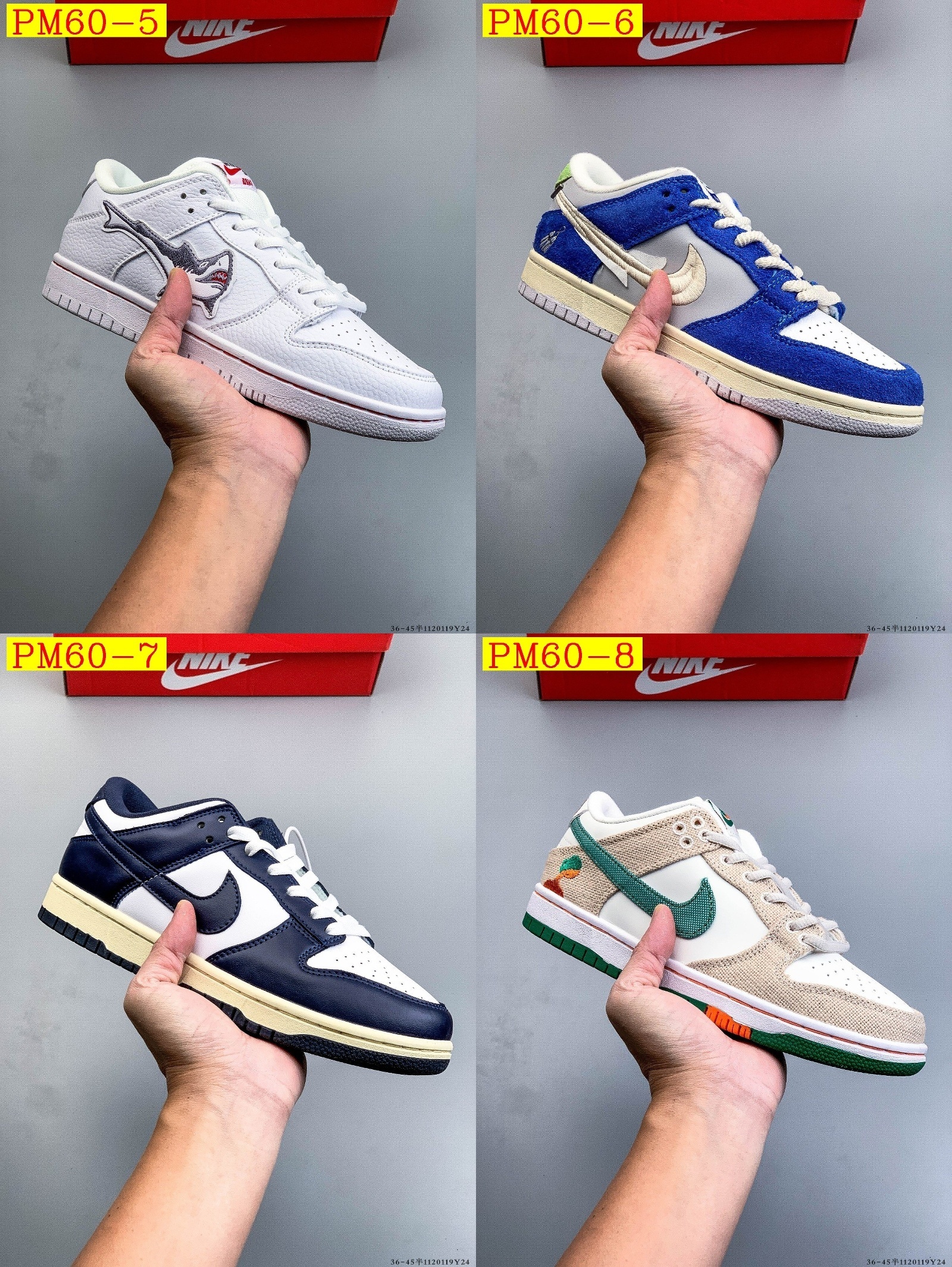 49$ NIKE SB DUNK LOW PRO Leather Size 36-45 half 420460 PM60 gallery