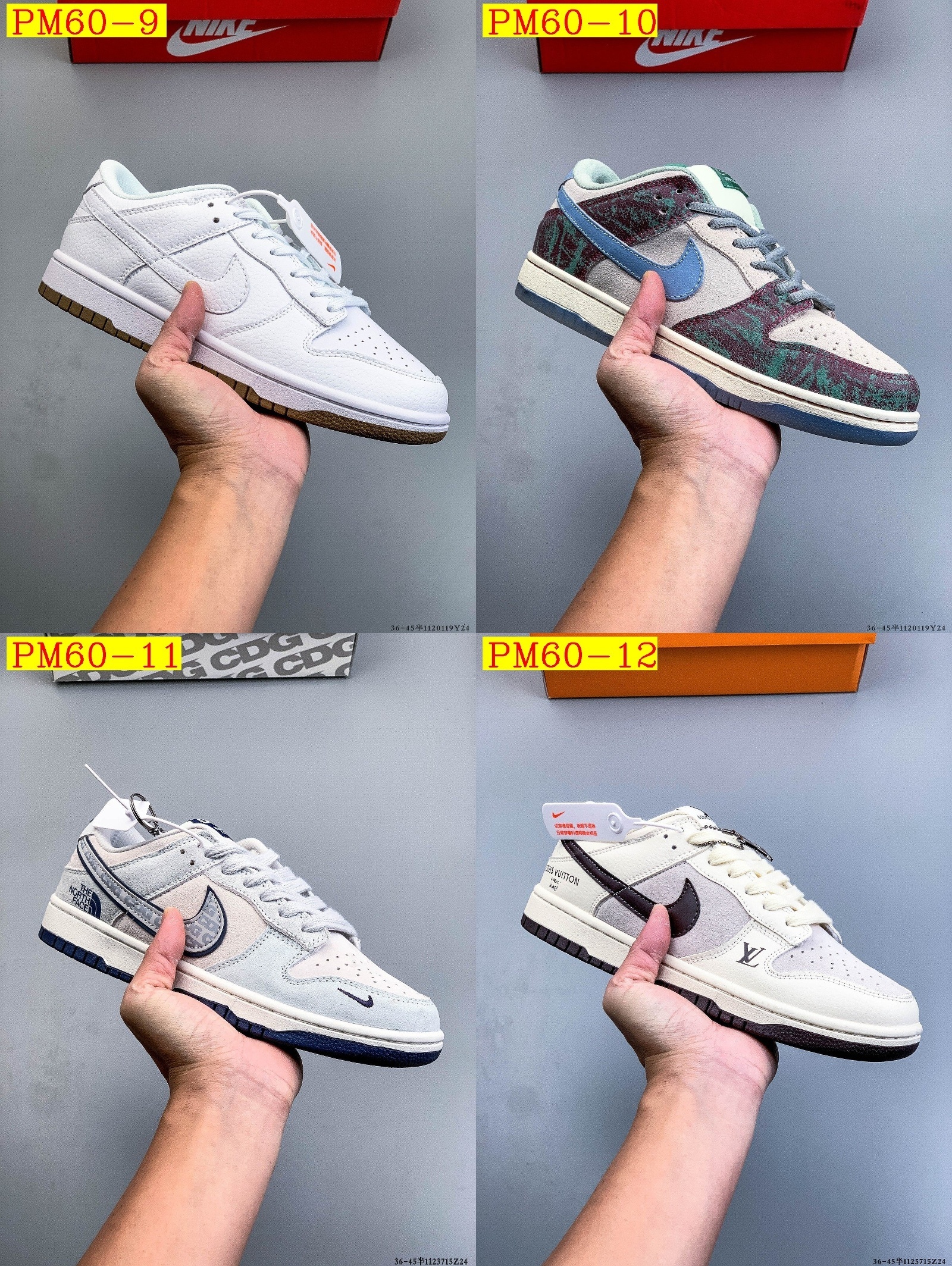 49$ NIKE SB DUNK LOW PRO Leather Size 36-45 half 420460 PM60 gallery