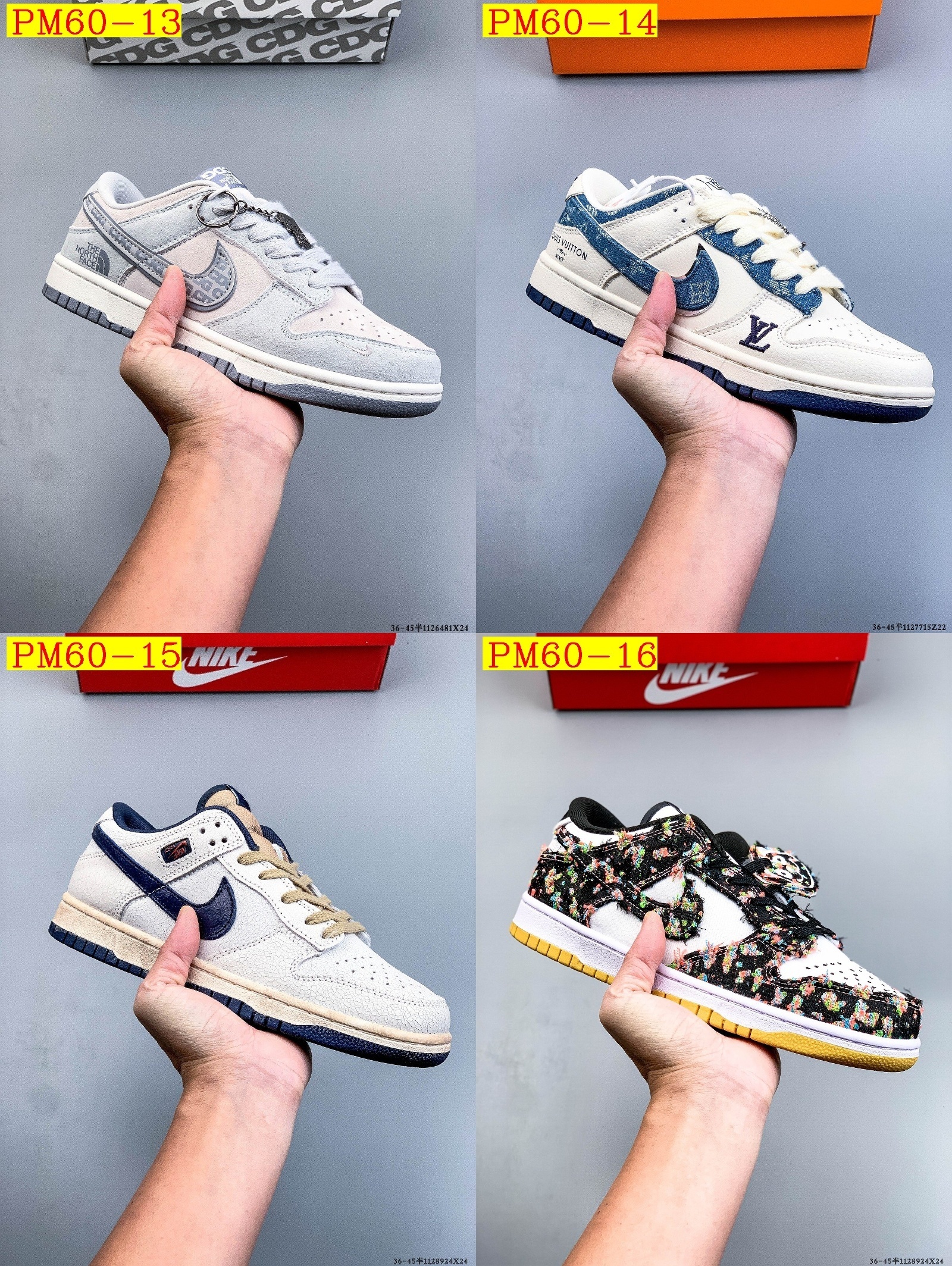 49$ NIKE SB DUNK LOW PRO Leather Size 36-45 half 420460 PM60 gallery