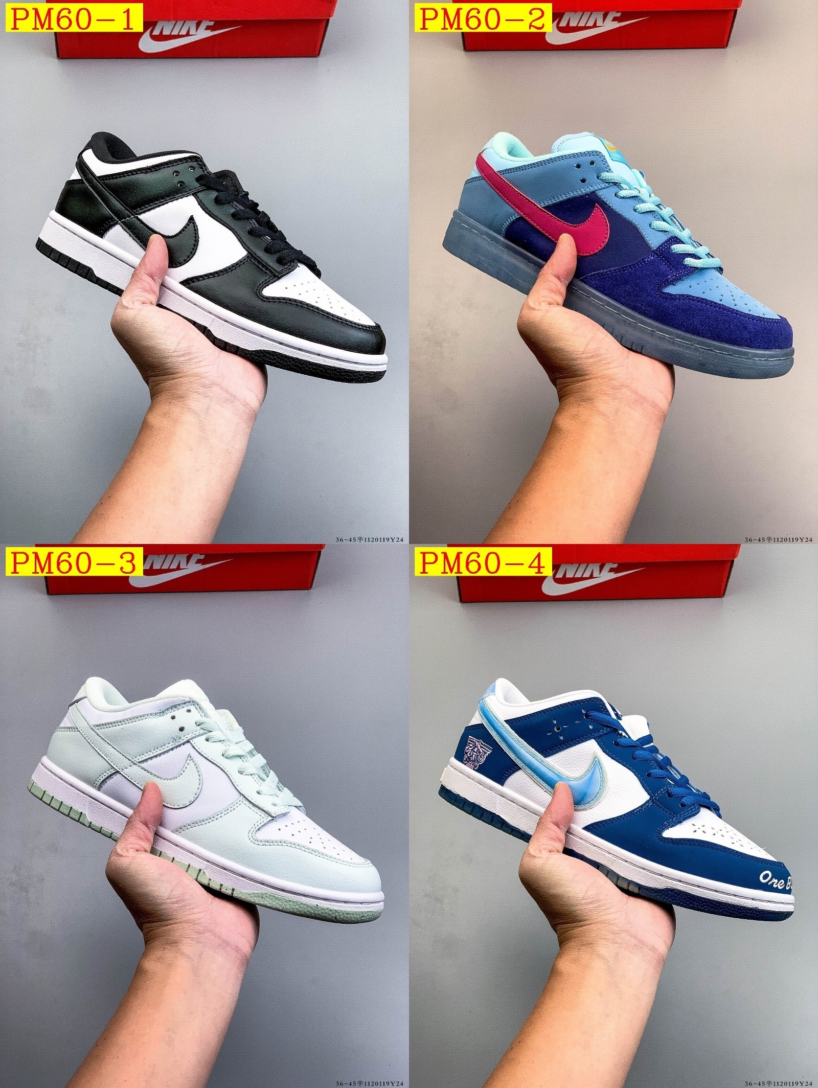 49$ NIKE SB DUNK LOW PRO Leather Size 36-45 half 420460 PM60 gallery