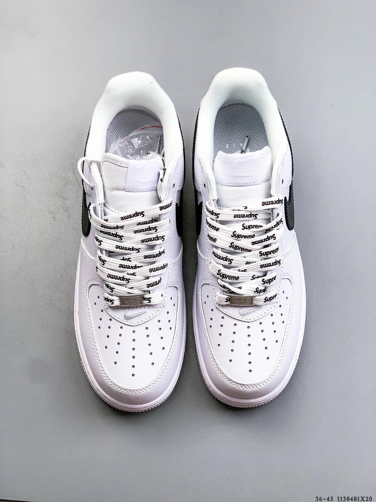 49$ Nike Air Force 1 Low Size 36-45 half 029060 QT1660 gallery