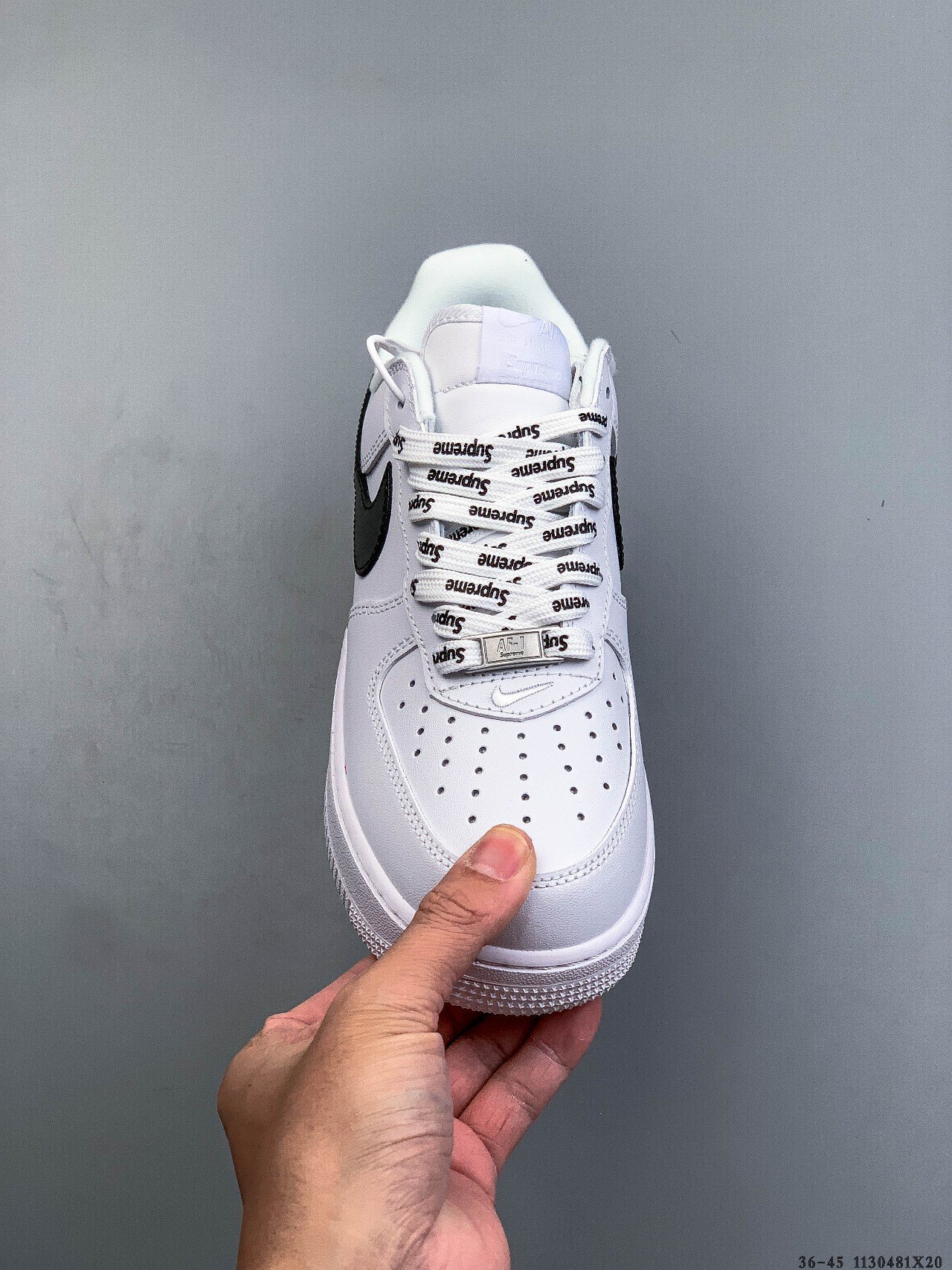 49$ Nike Air Force 1 Low Size 36-45 half 029060 QT1660 gallery