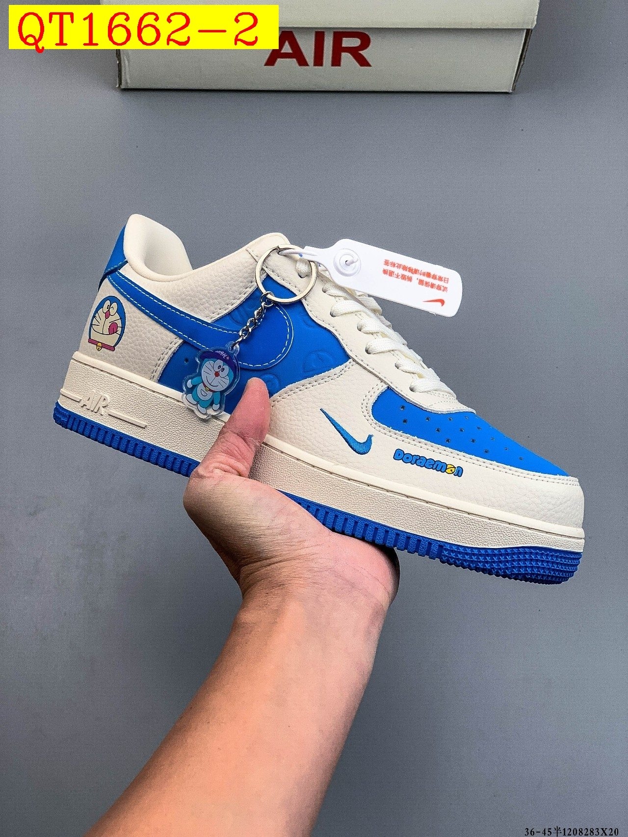 49$ Nike Air Force 1 Low Size 36-45 half 320040 QT1662 gallery