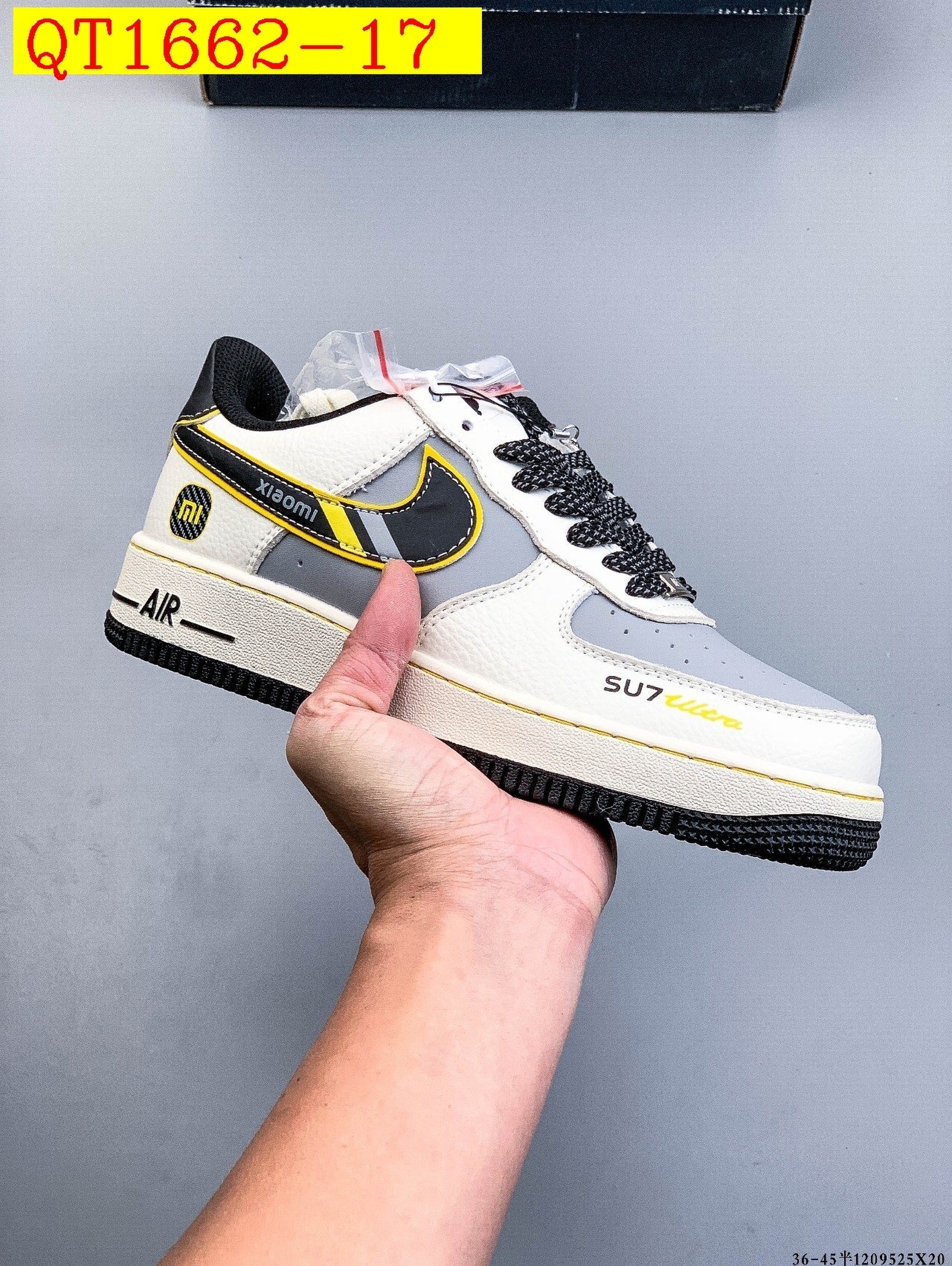 49$ Nike Air Force 1 Low Size 36-45 half 320040 QT1662 gallery