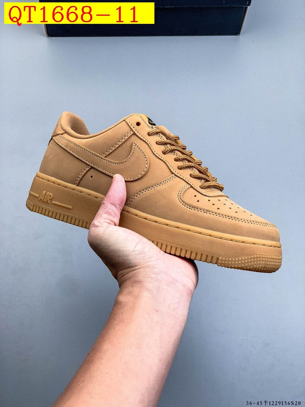 49$ Nike Air Force 1 Low Size 36-45 half 929020 QT1668 gallery