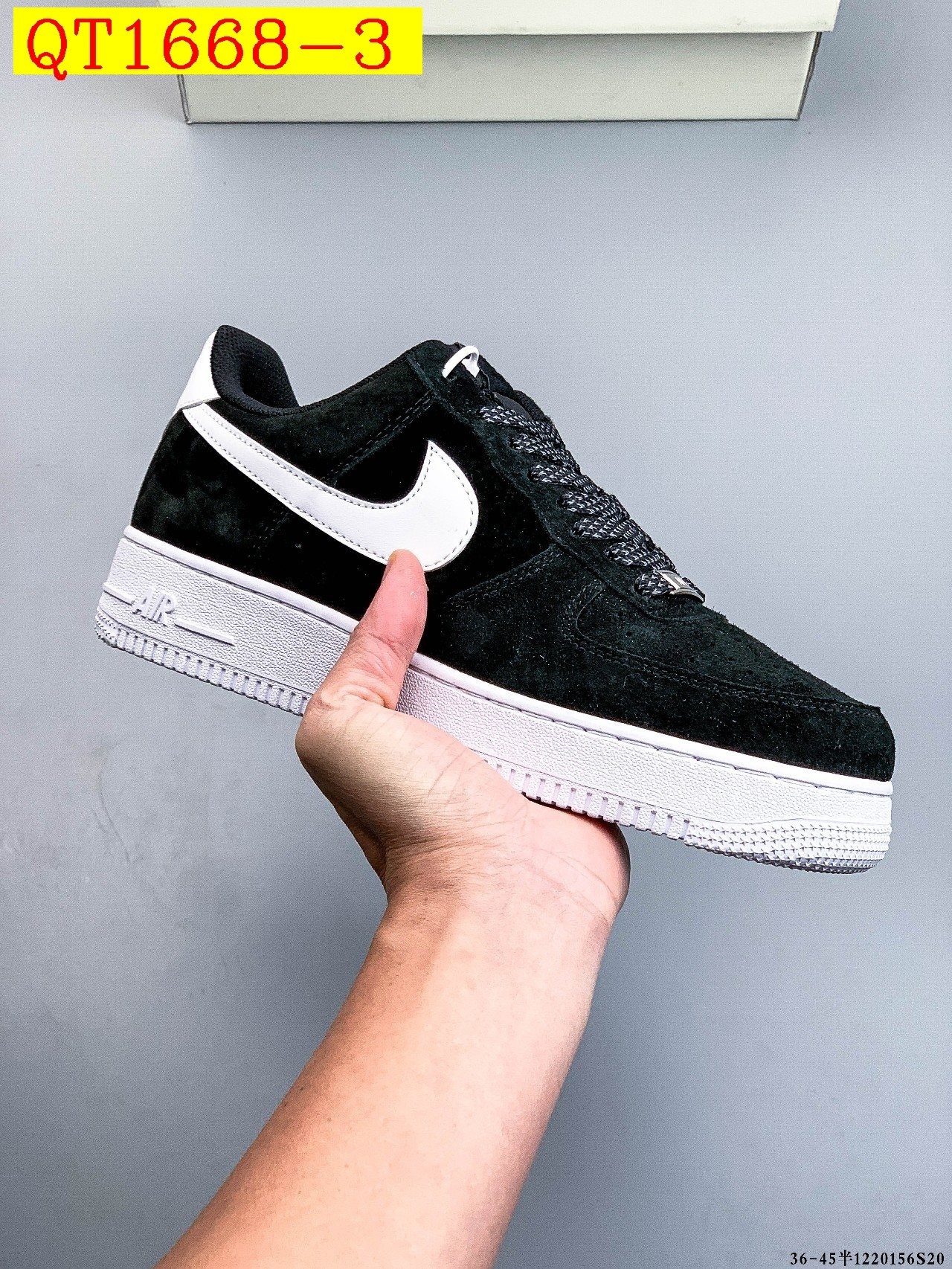 49$ Nike Air Force 1 Low Size 36-45 half 929020 QT1668 gallery