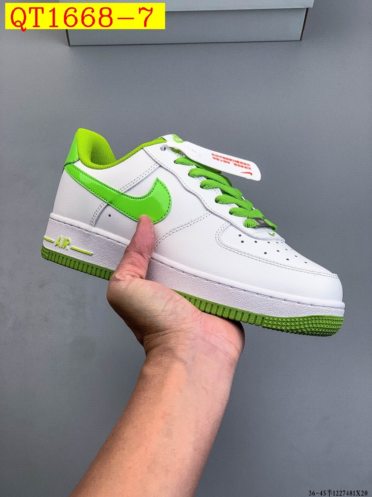 49$ Nike Air Force 1 Low Size 36-45 half 929020 QT1668 gallery