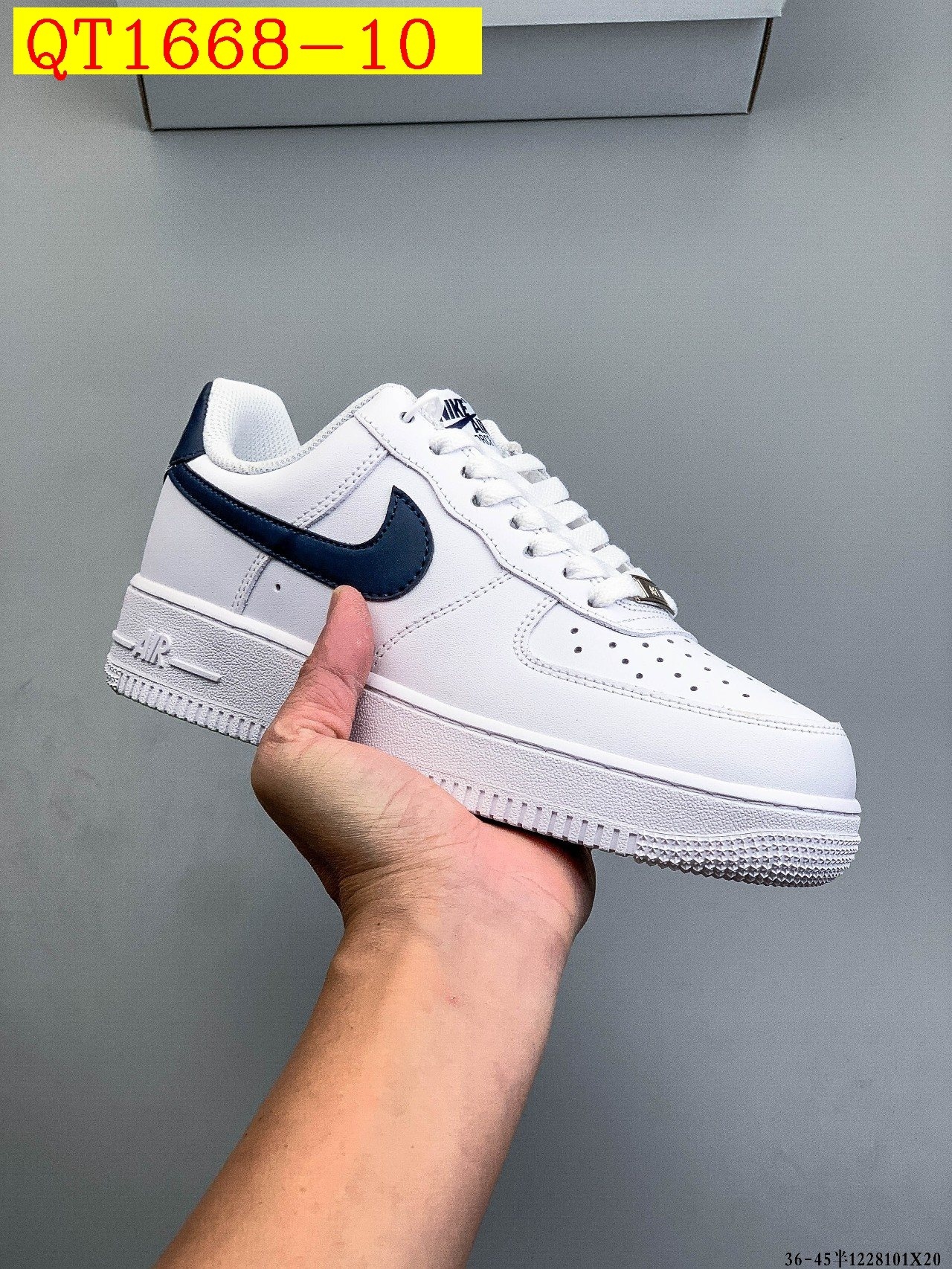 49$ Nike Air Force 1 Low Size 36-45 half 929020 QT1668 gallery