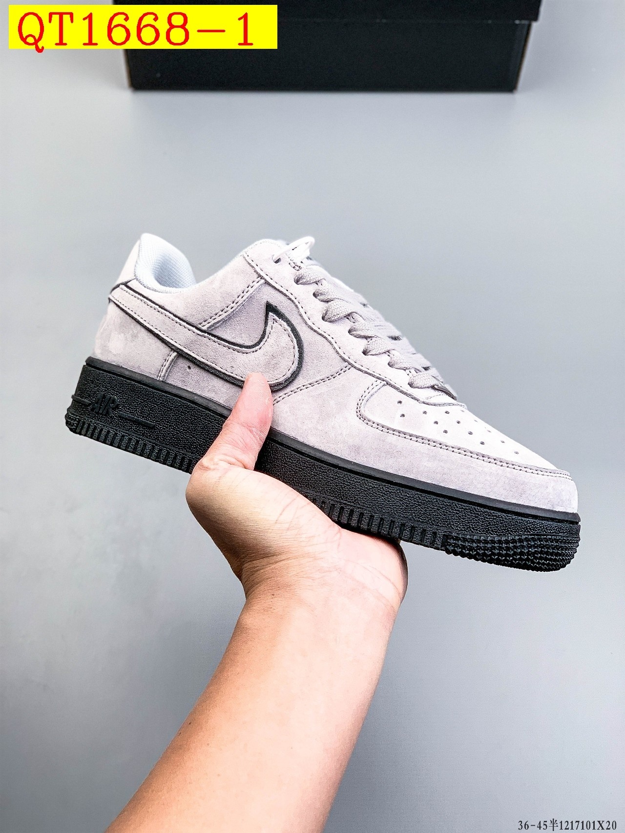 49$ Nike Air Force 1 Low Size 36-45 half 929020 QT1668 gallery