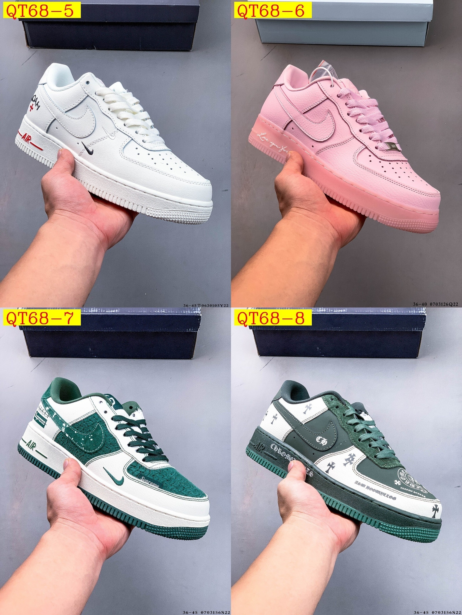 49$ Nike Air Force 1 Low size 36-45 half 629230 QT68_20251110_011833 gallery