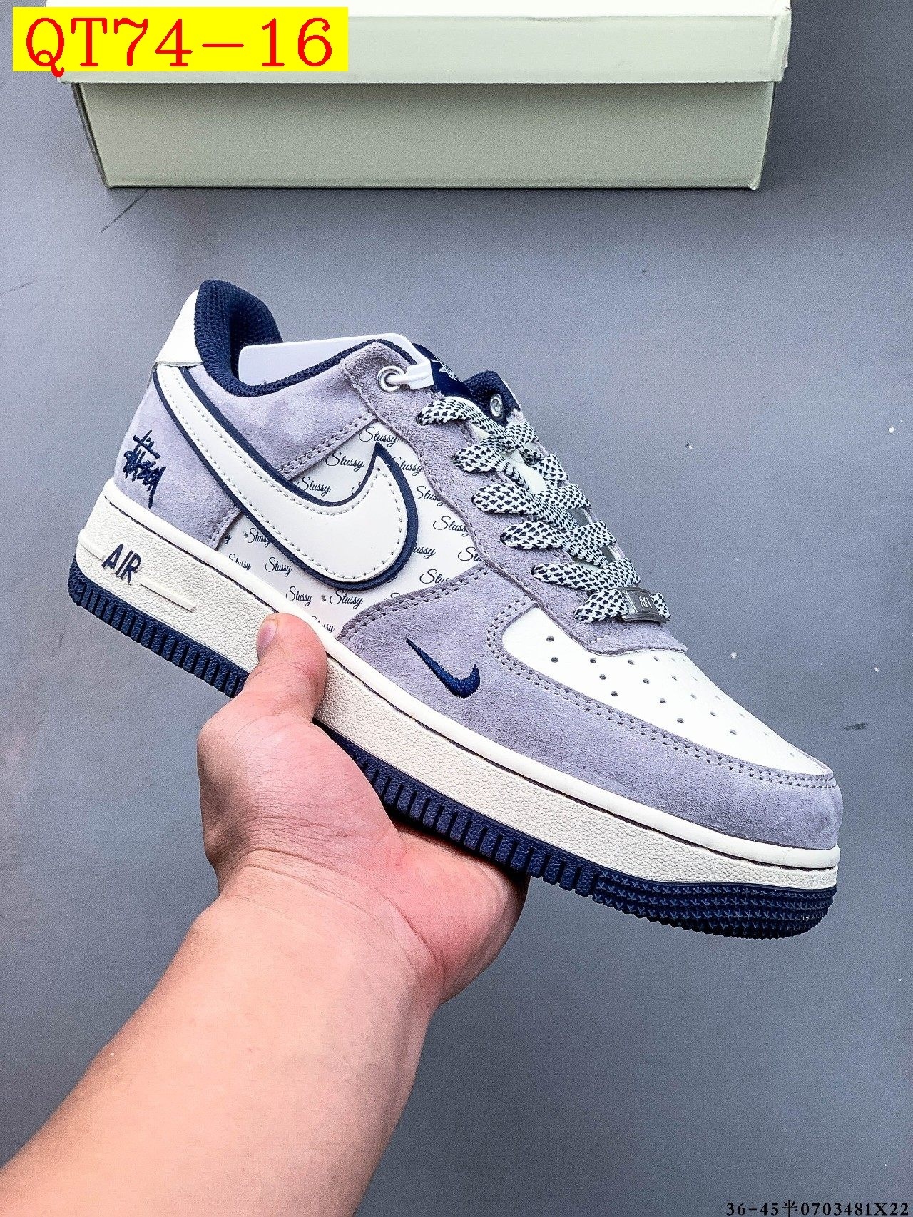 49$ Nike Air Force 1 Low size 36-45 half 723220 QT74 gallery