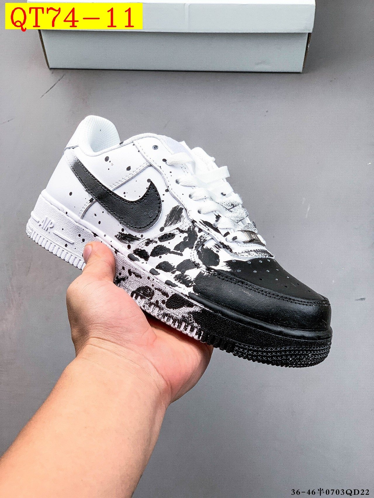 49$ Nike Air Force 1 Low size 36-45 half 723220 QT74 gallery