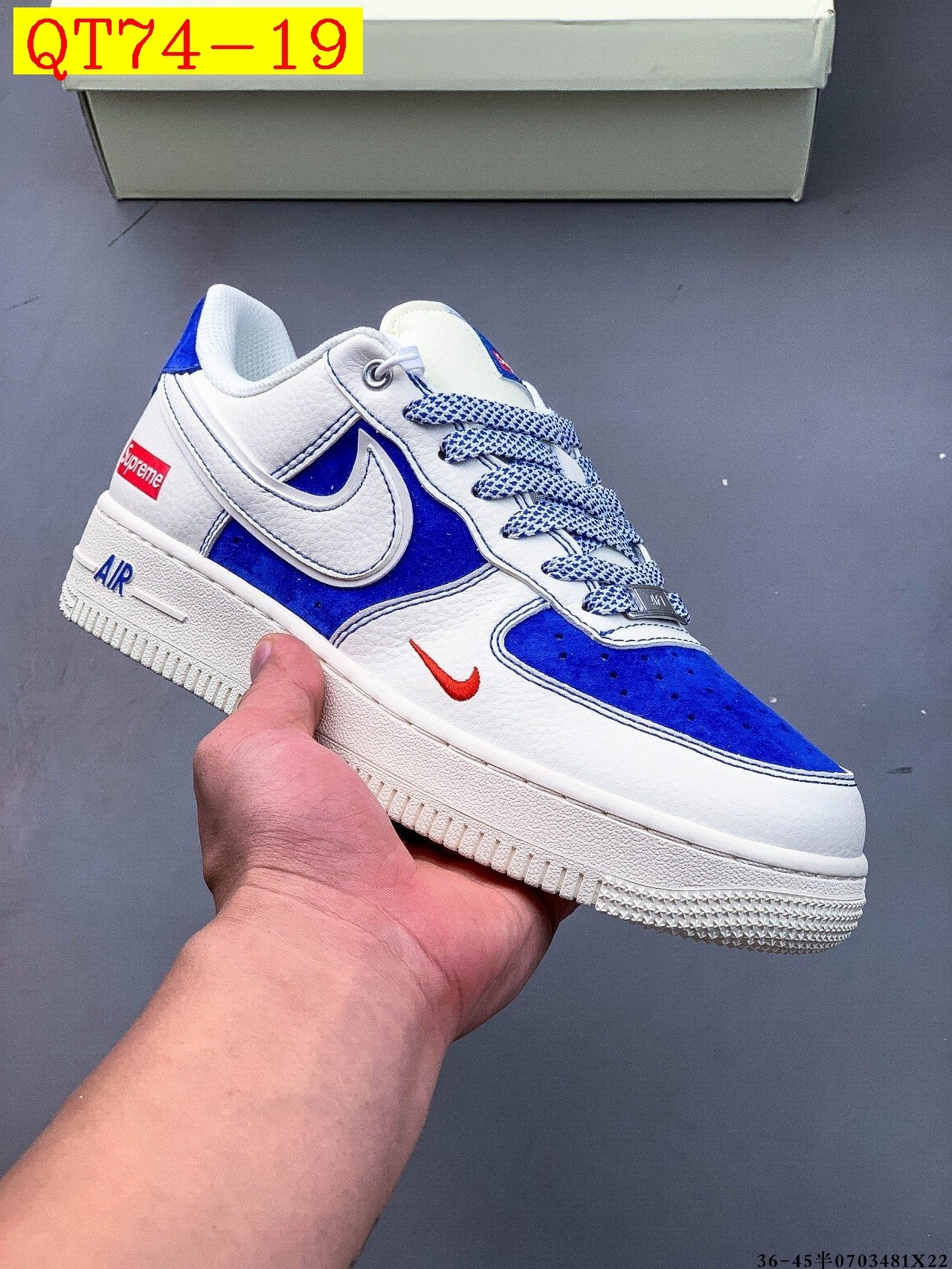 49$ Nike Air Force 1 Low size 36-45 half 723220 QT74 gallery