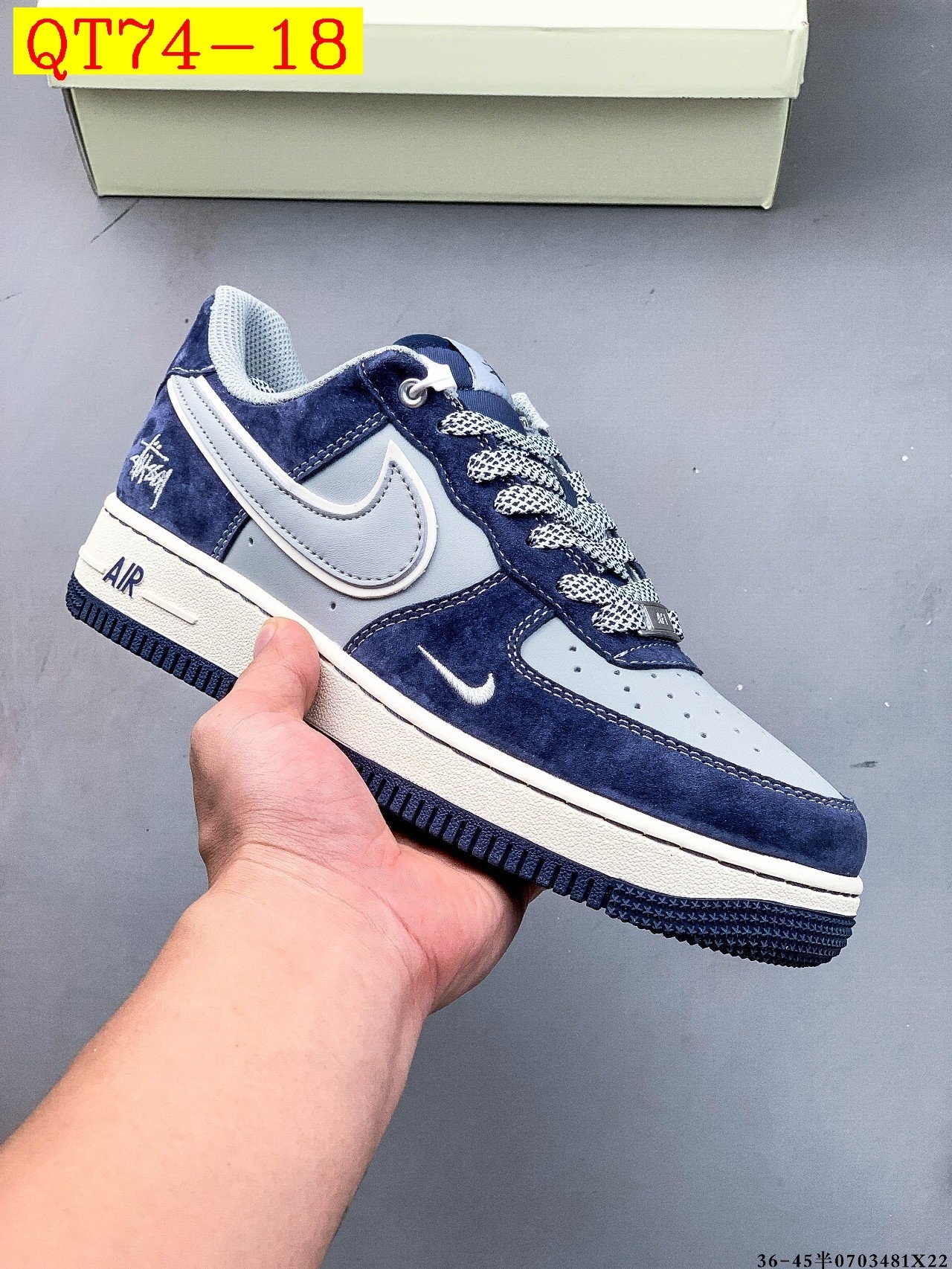 49$ Nike Air Force 1 Low size 36-45 half 723220 QT74 gallery