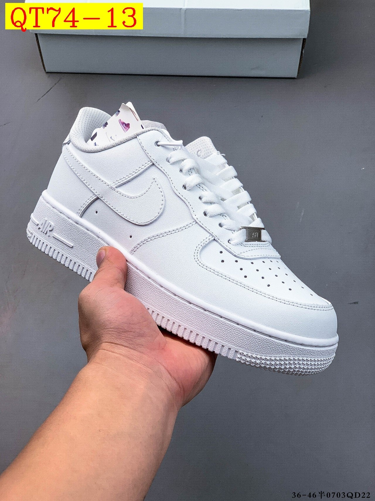 49$ Nike Air Force 1 Low size 36-45 half 723220 QT74 gallery