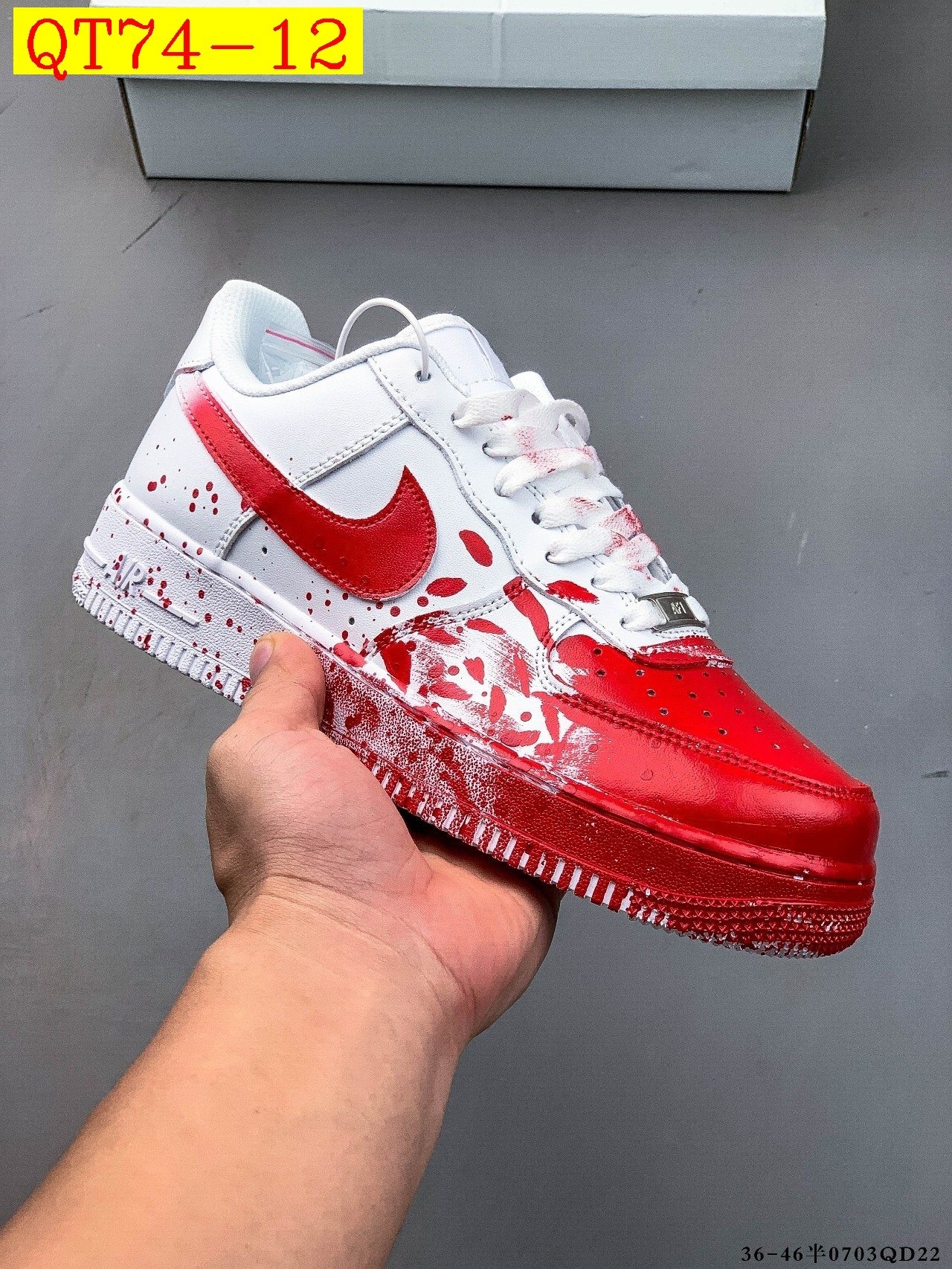 49$ Nike Air Force 1 Low size 36-45 half 723220 QT74 gallery