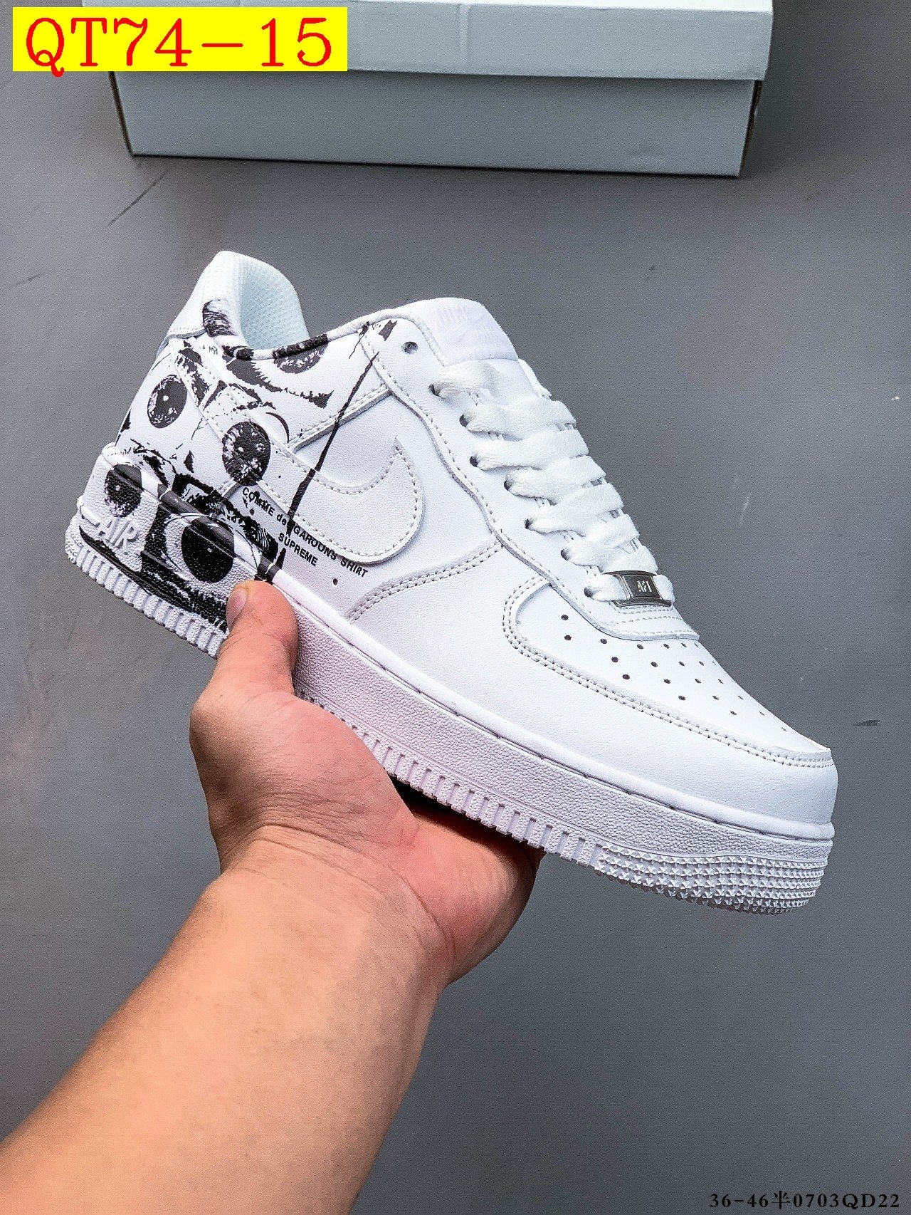 49$ Nike Air Force 1 Low size 36-45 half 723220 QT74 gallery