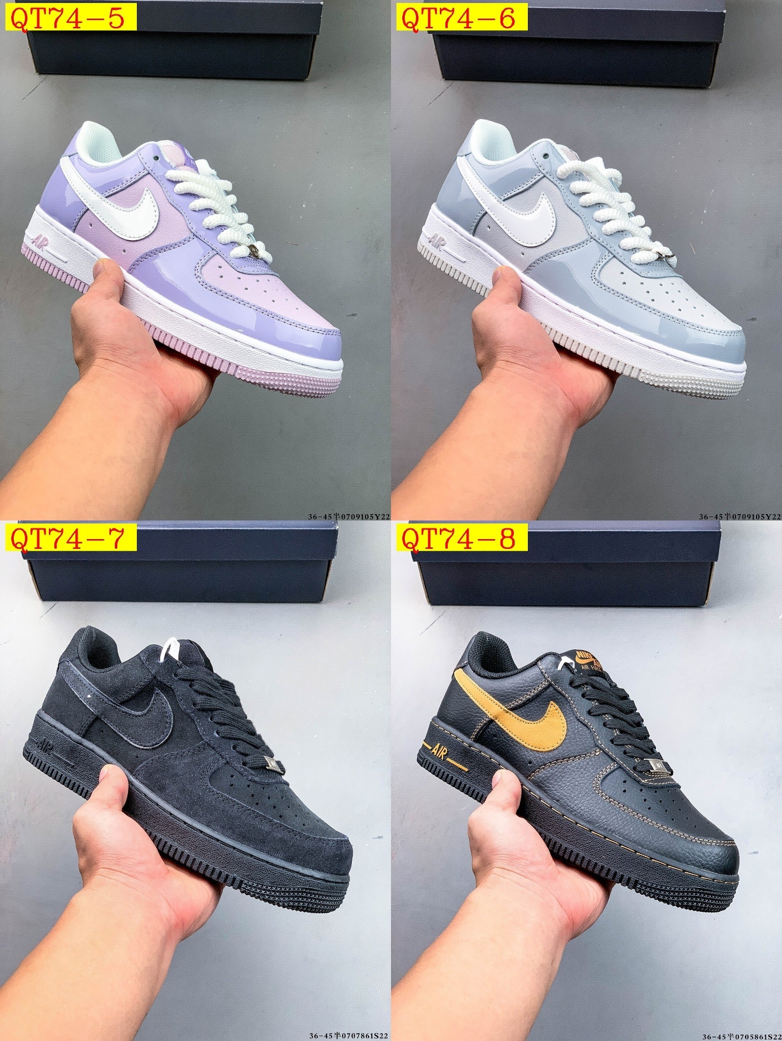 49$ Nike Air Force 1 Low size 36-45 half 723220 QT74 gallery