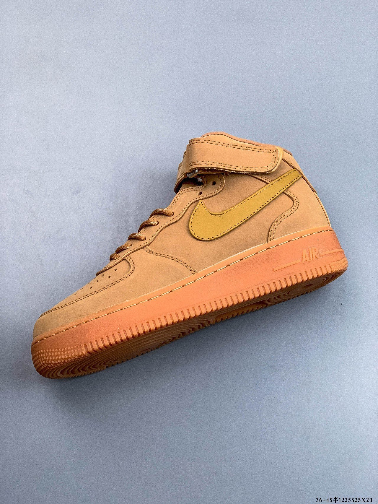 49$ Nike Air Force 1 Mid Size 36-45 half 128050 QT1672 gallery