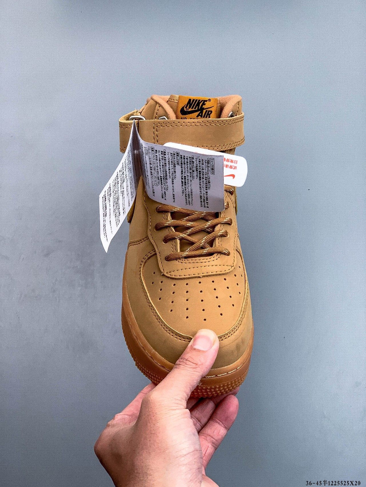 49$ Nike Air Force 1 Mid Size 36-45 half 128050 QT1672 gallery