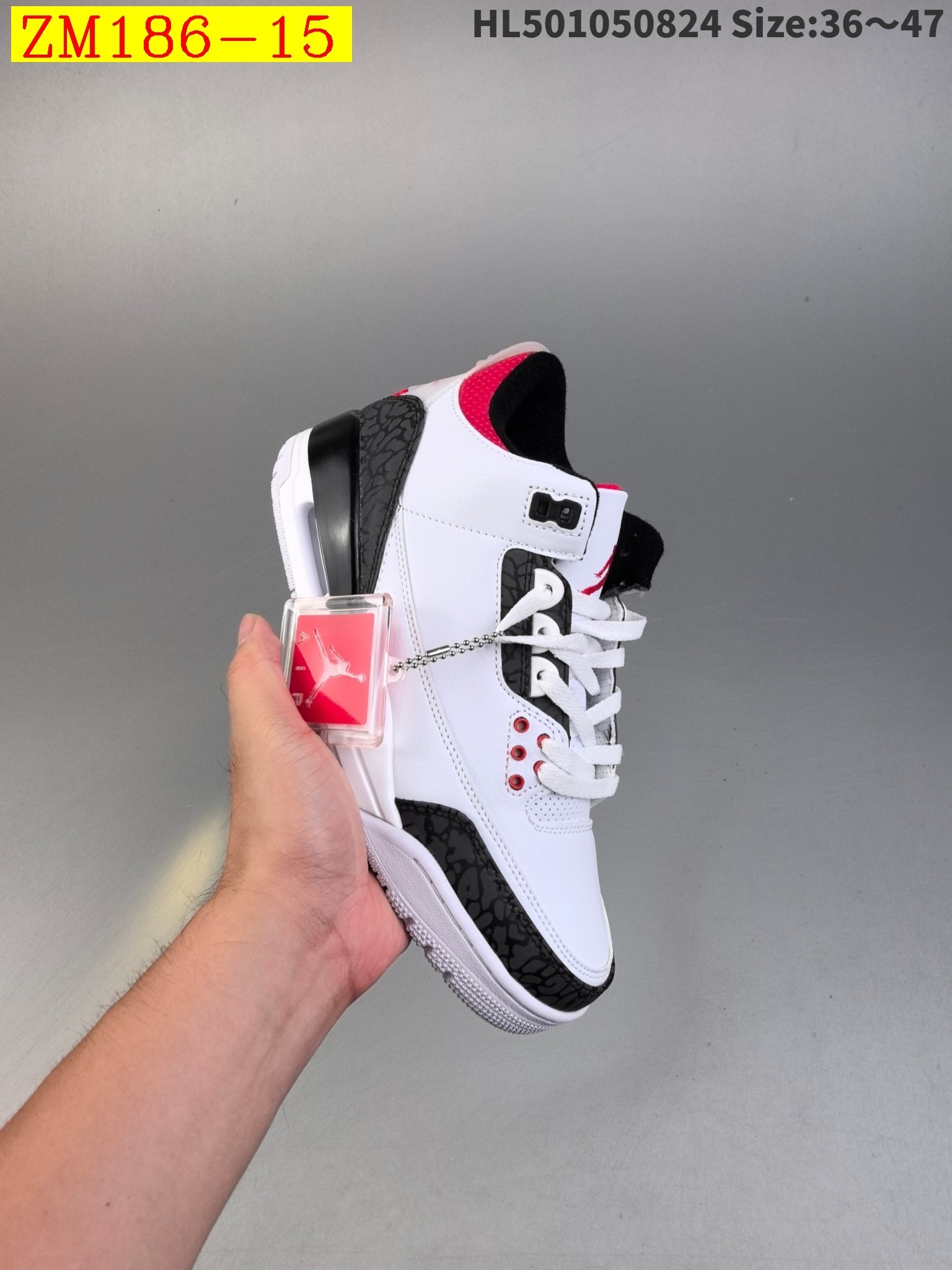 49$ Nike Air Jordan 3 Retro AJ3 Size 36-47 723110 ZM186 gallery