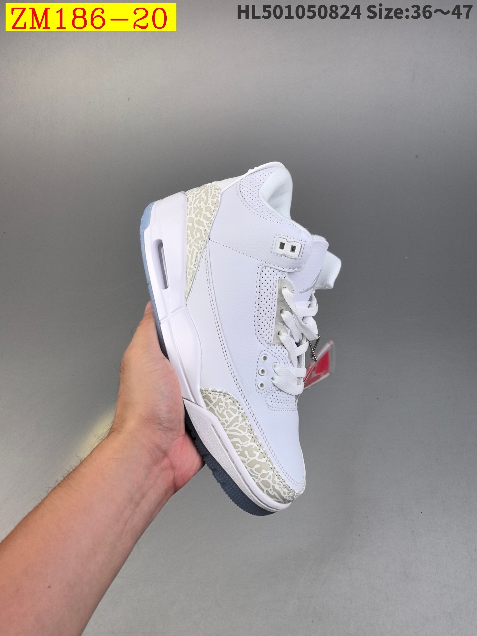 49$ Nike Air Jordan 3 Retro AJ3 Size 36-47 723110 ZM186 gallery
